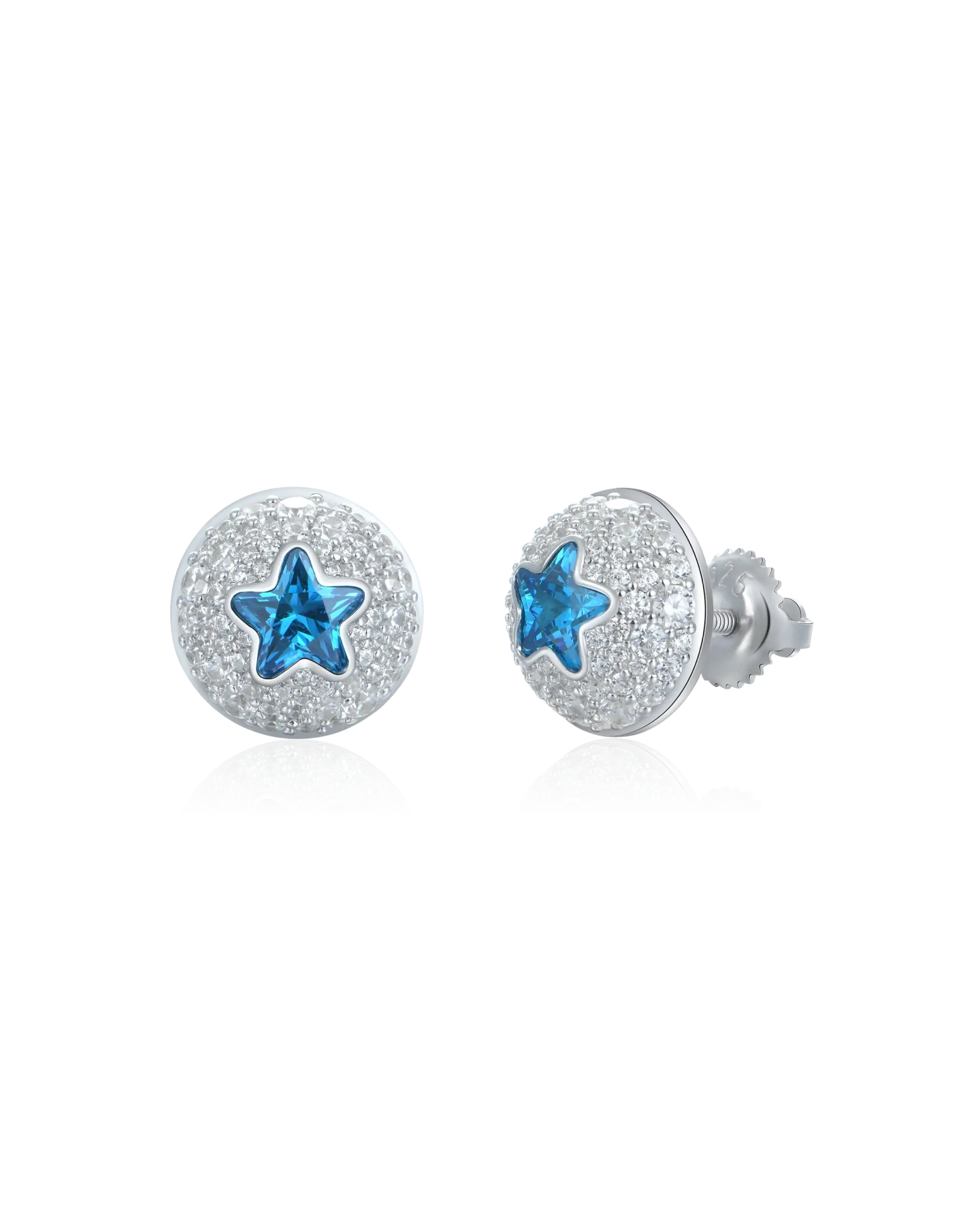 S925 LaFlare Star Boi Stud Earrings - Pair