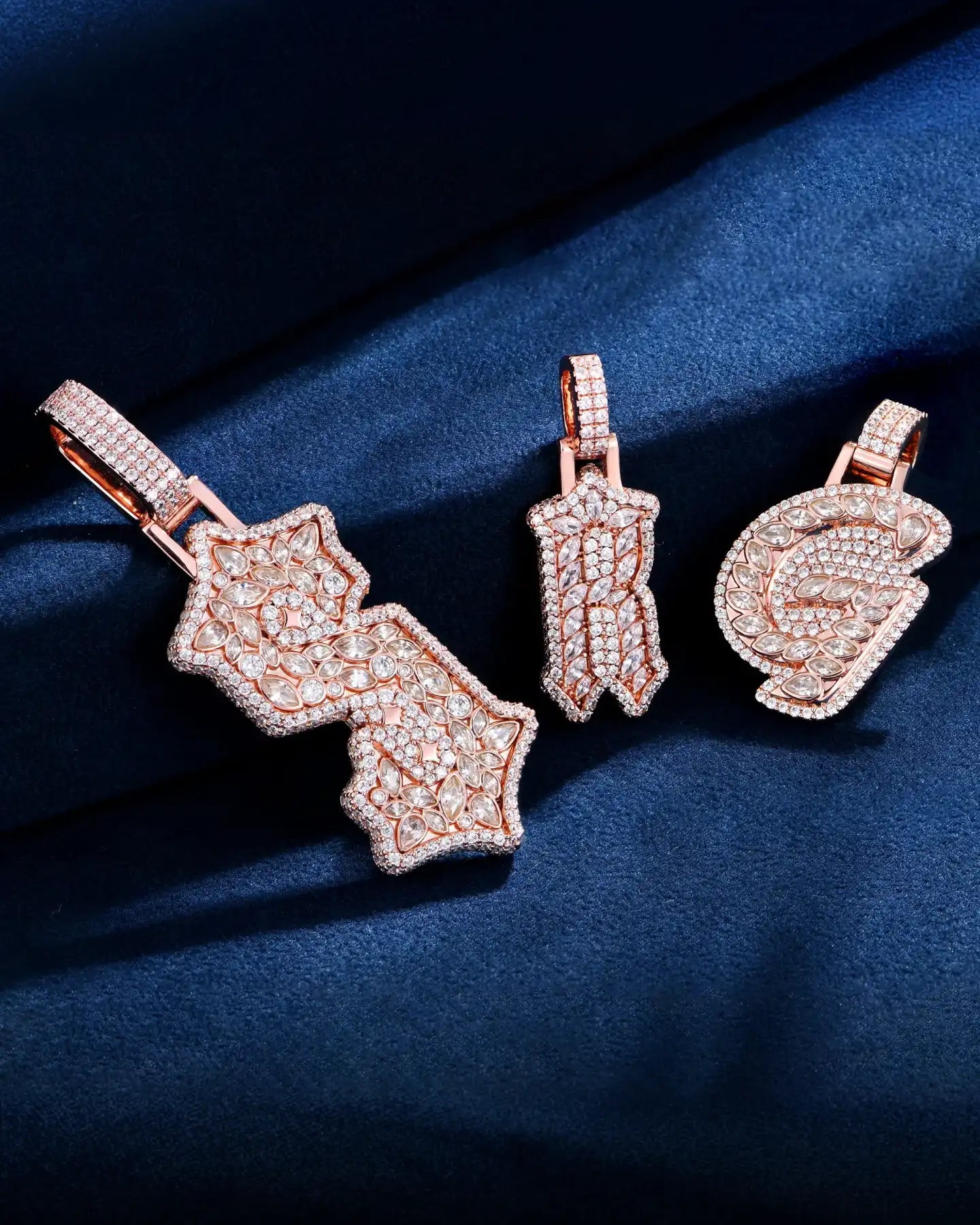 Custom 3D Lucida Font Pendant - 30mm