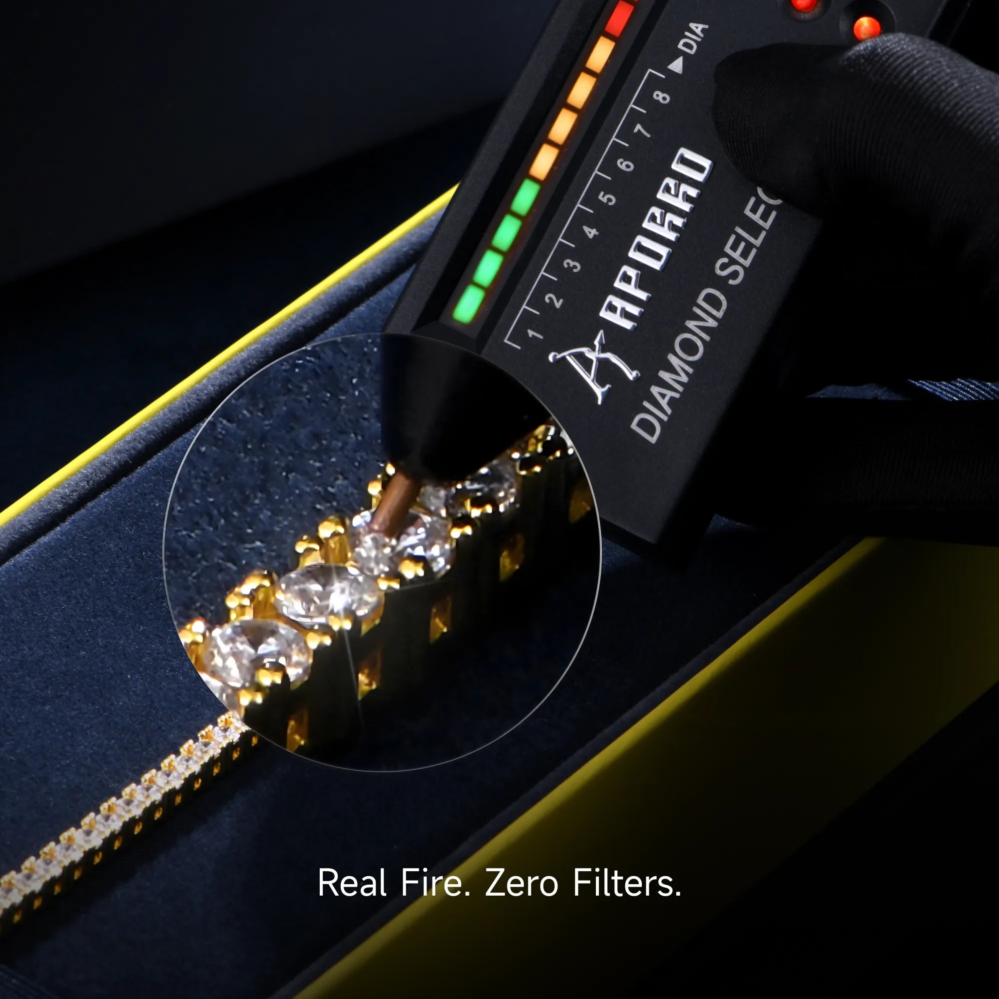 Iced Moissanite Tennis Chain - 3mm