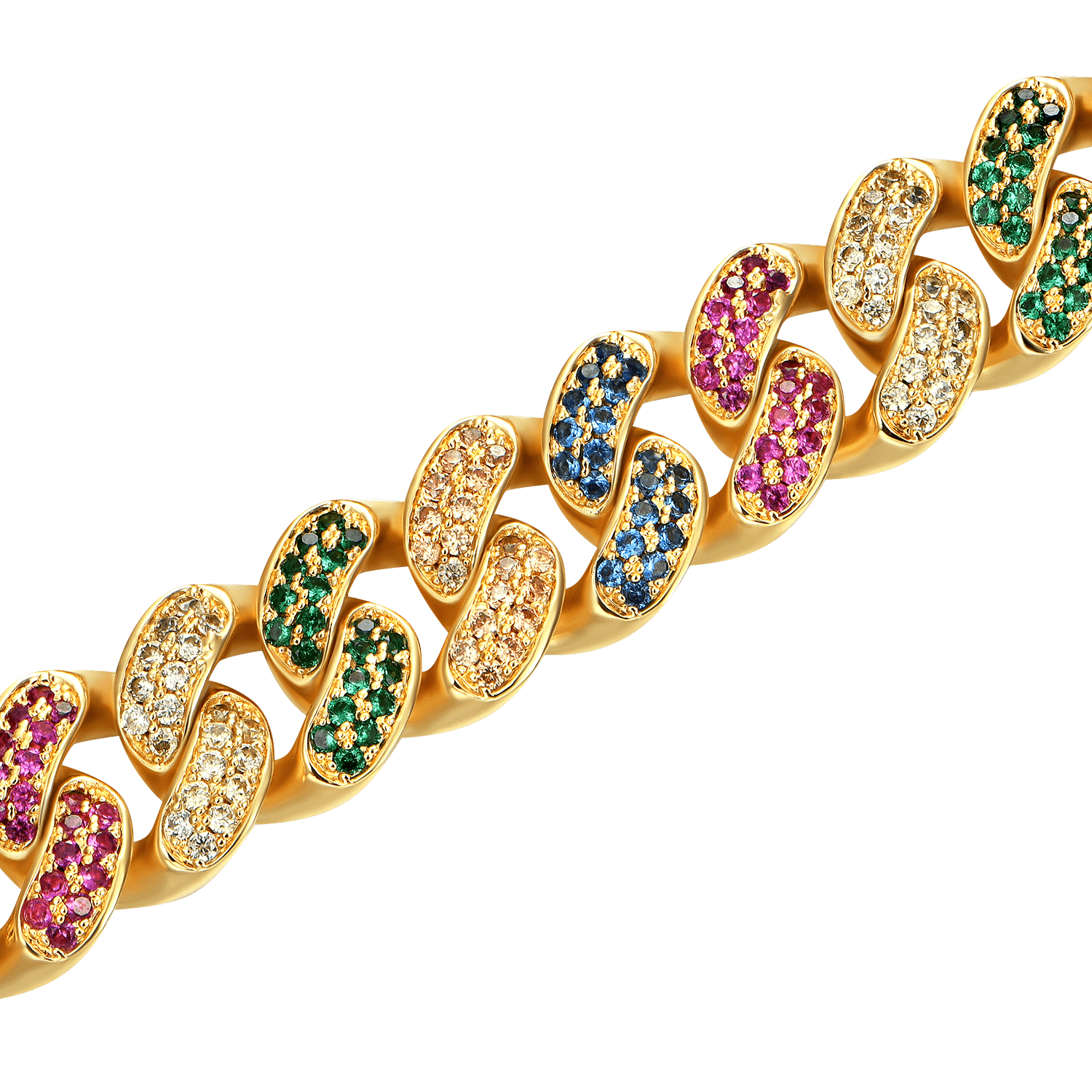 APORRO X COOGI Beating Cuban Bracelet - 12mm