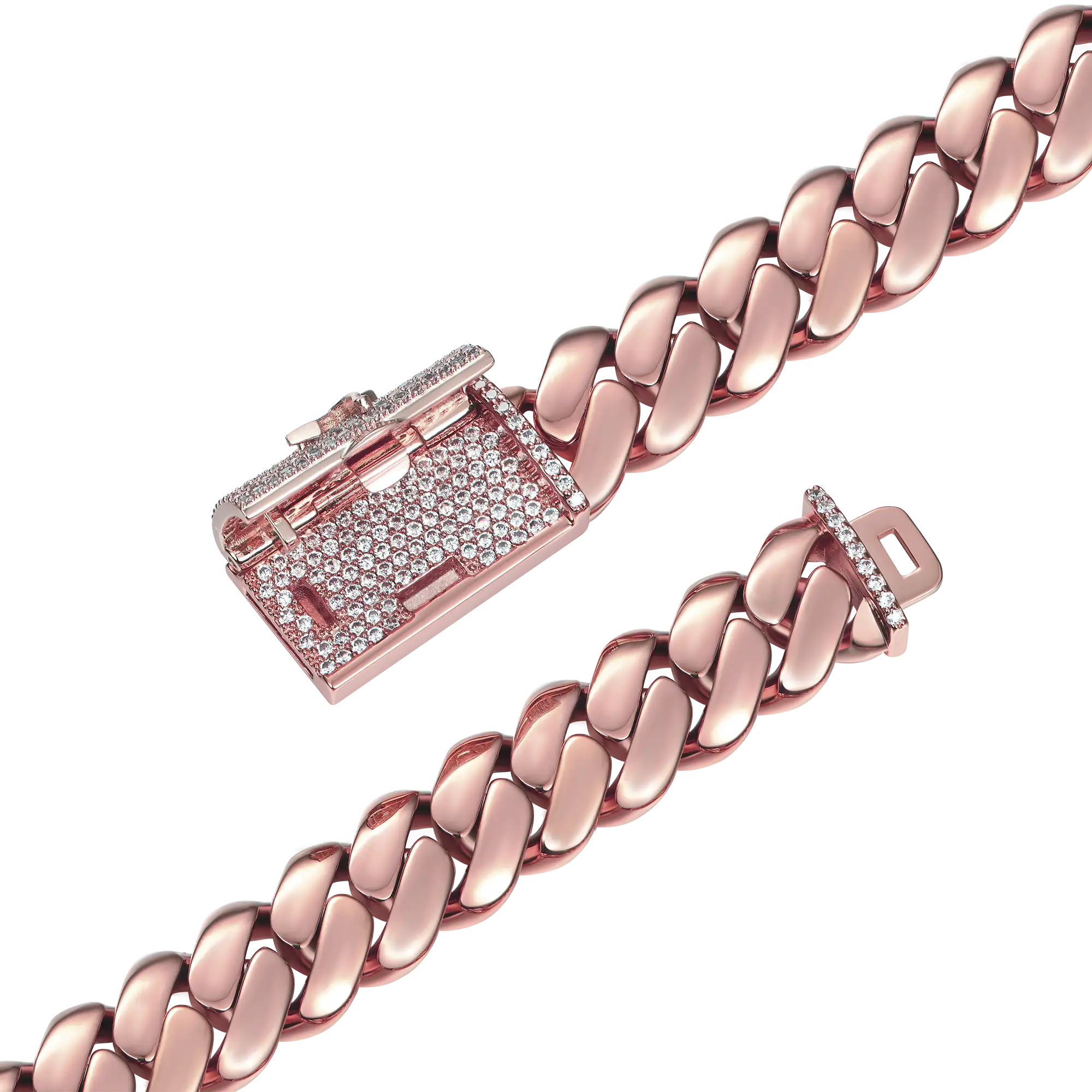 Custom Solid Miami Cuban Bracelet - 12mm