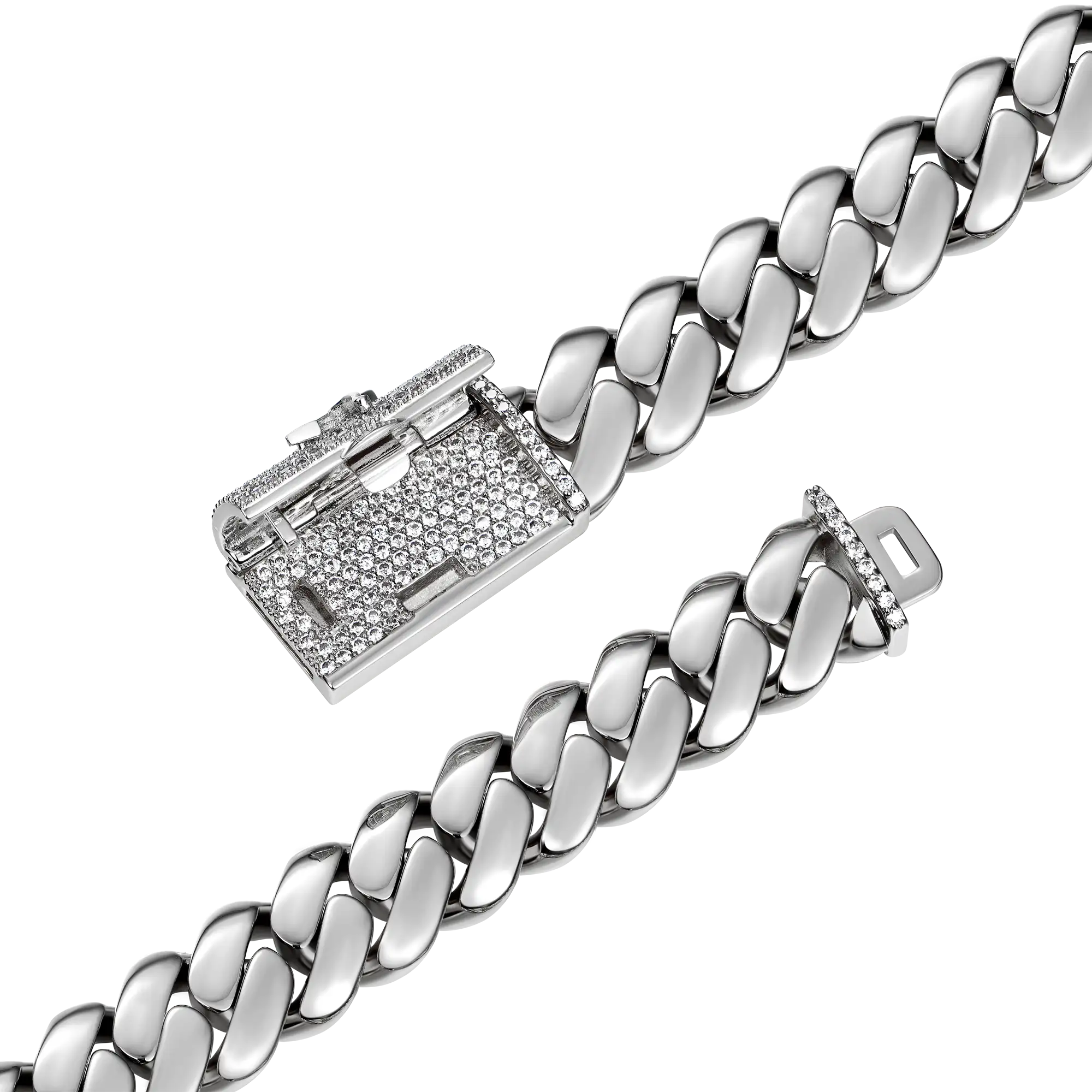 Custom Solid Miami Cuban Bracelet - 12mm