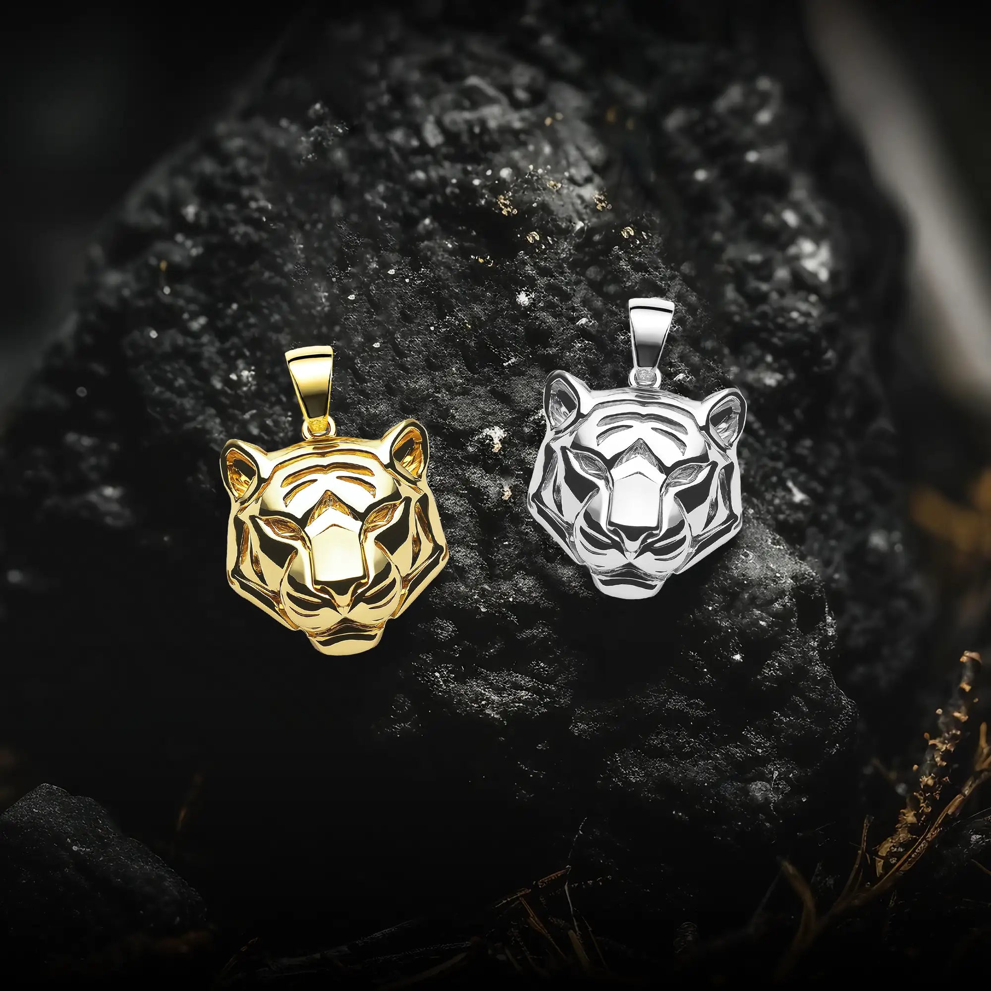Regal Tiger Pendant - Style 9