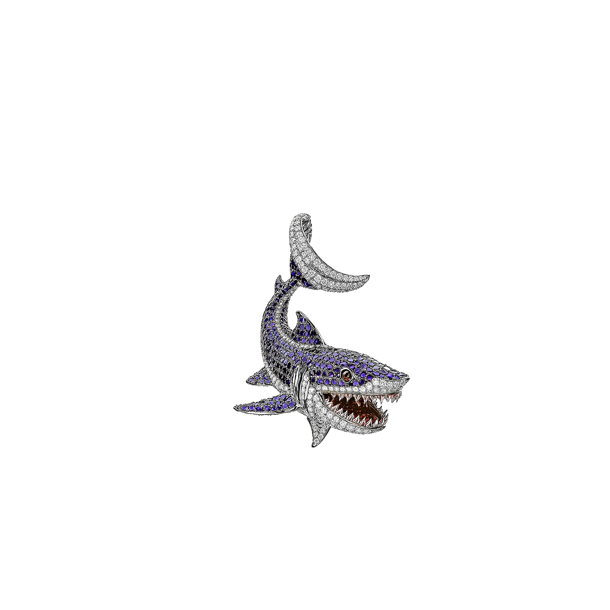 Predator Shark Pendant