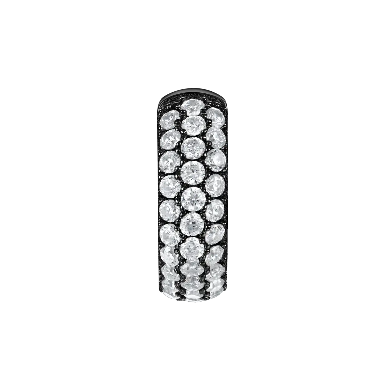 S925 Cluster Hoop Earring