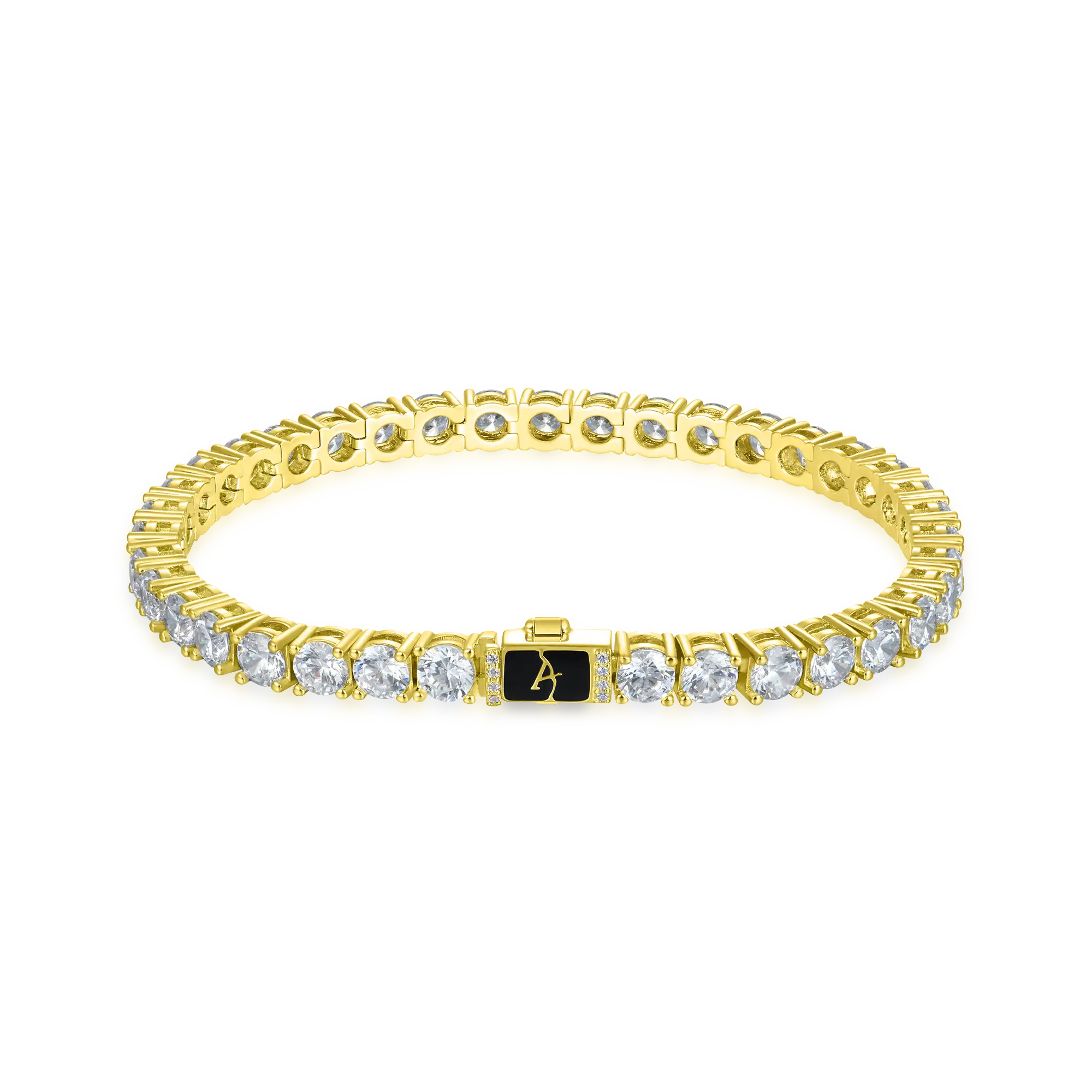 Moissanite Iced Tennis Bracelet - 5mm