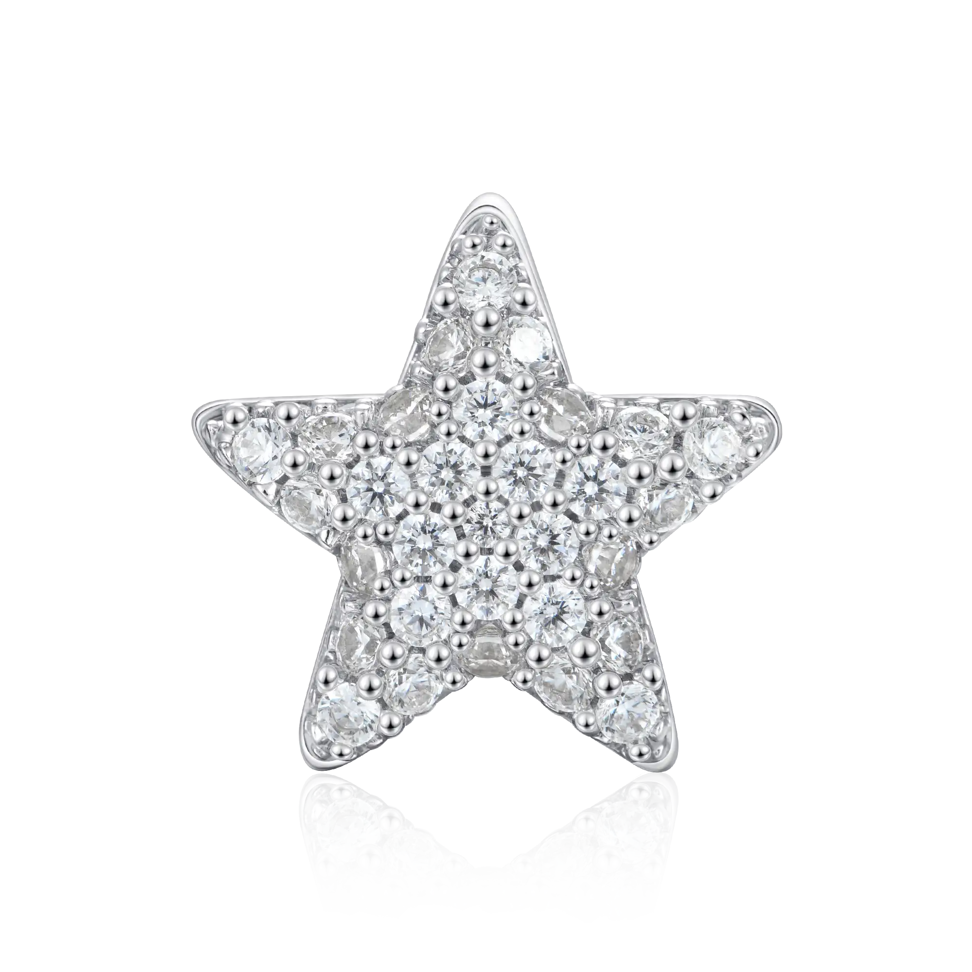 Iced Heart & Pentagram Hair Beads