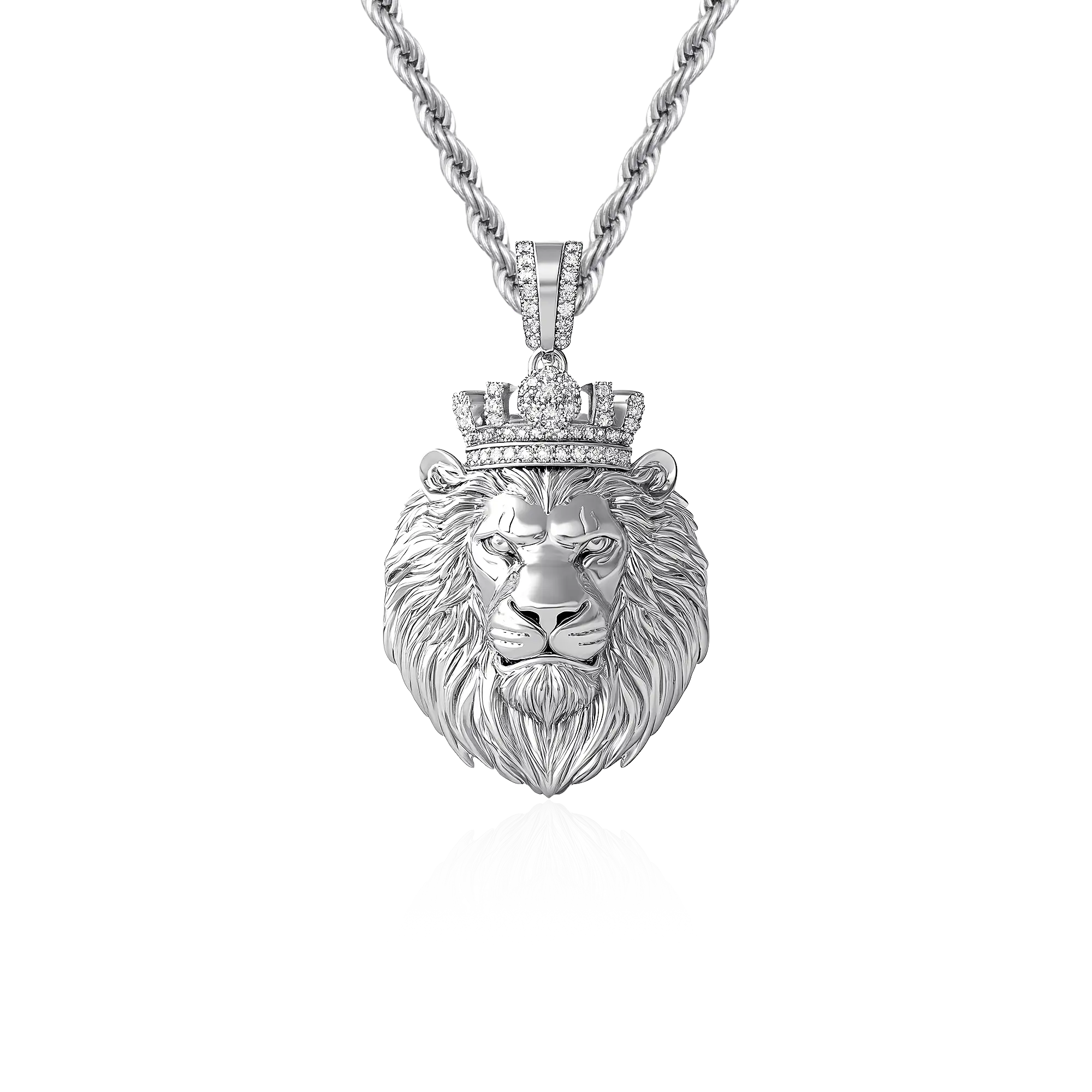 Crowned Lion Pendant