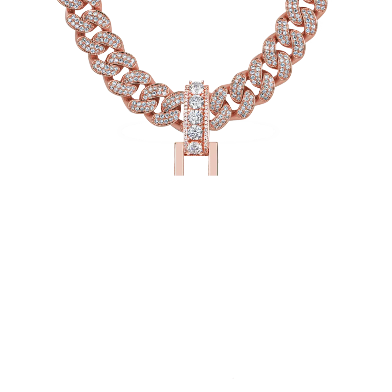 12mm Bail-Custom Radiant Layers Vertical Letter Pendant