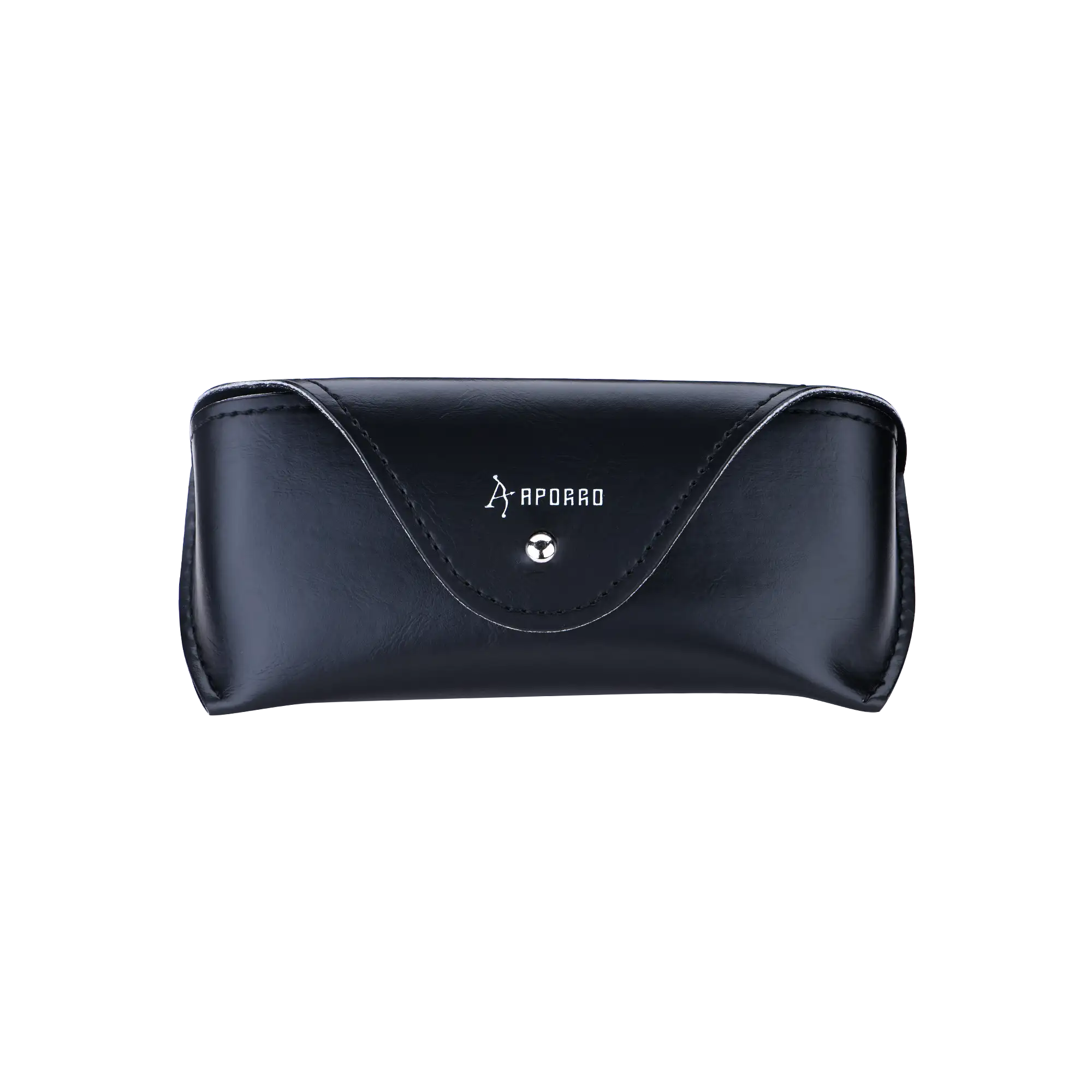APORRO Ultra Black Sunglasses + Leather Case