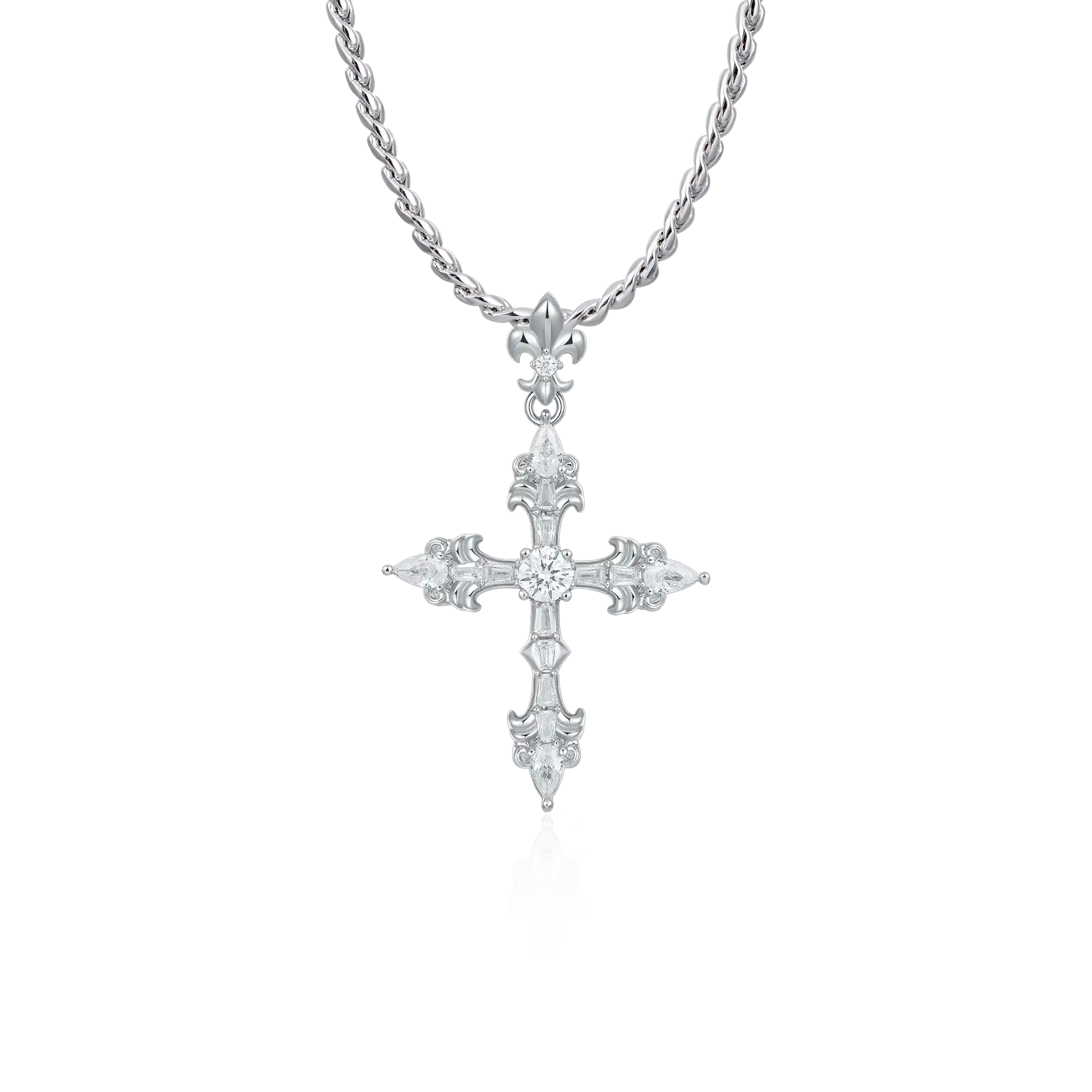 Modern Essentials Cross Pendant & Chain Set