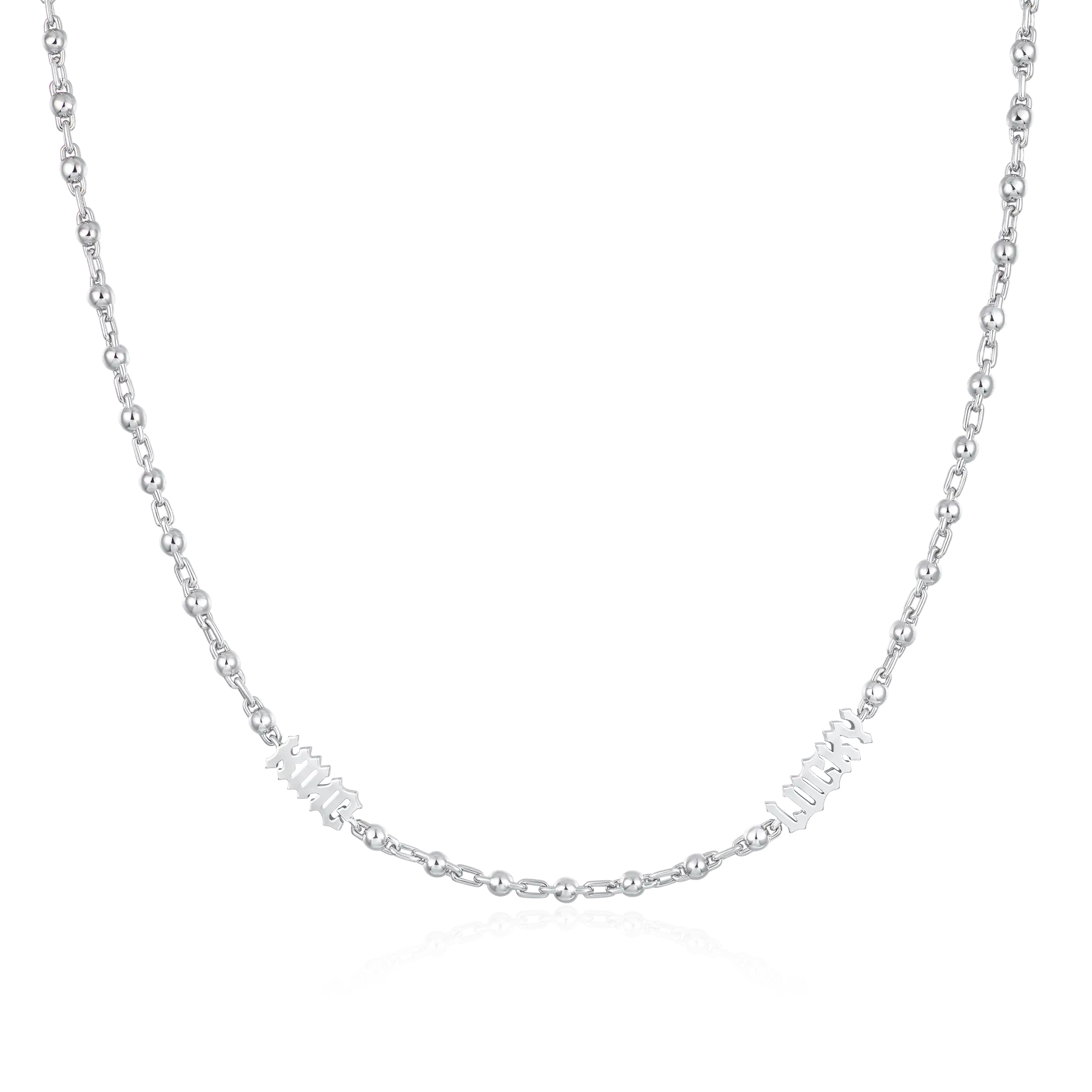 Custom Font/Name Round Ball Chain - 3mm