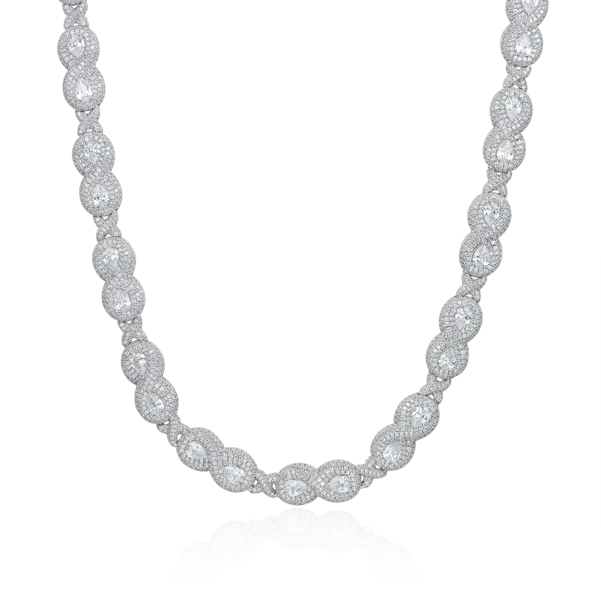 Infinity Teardrop Custom Chain - 12mm
