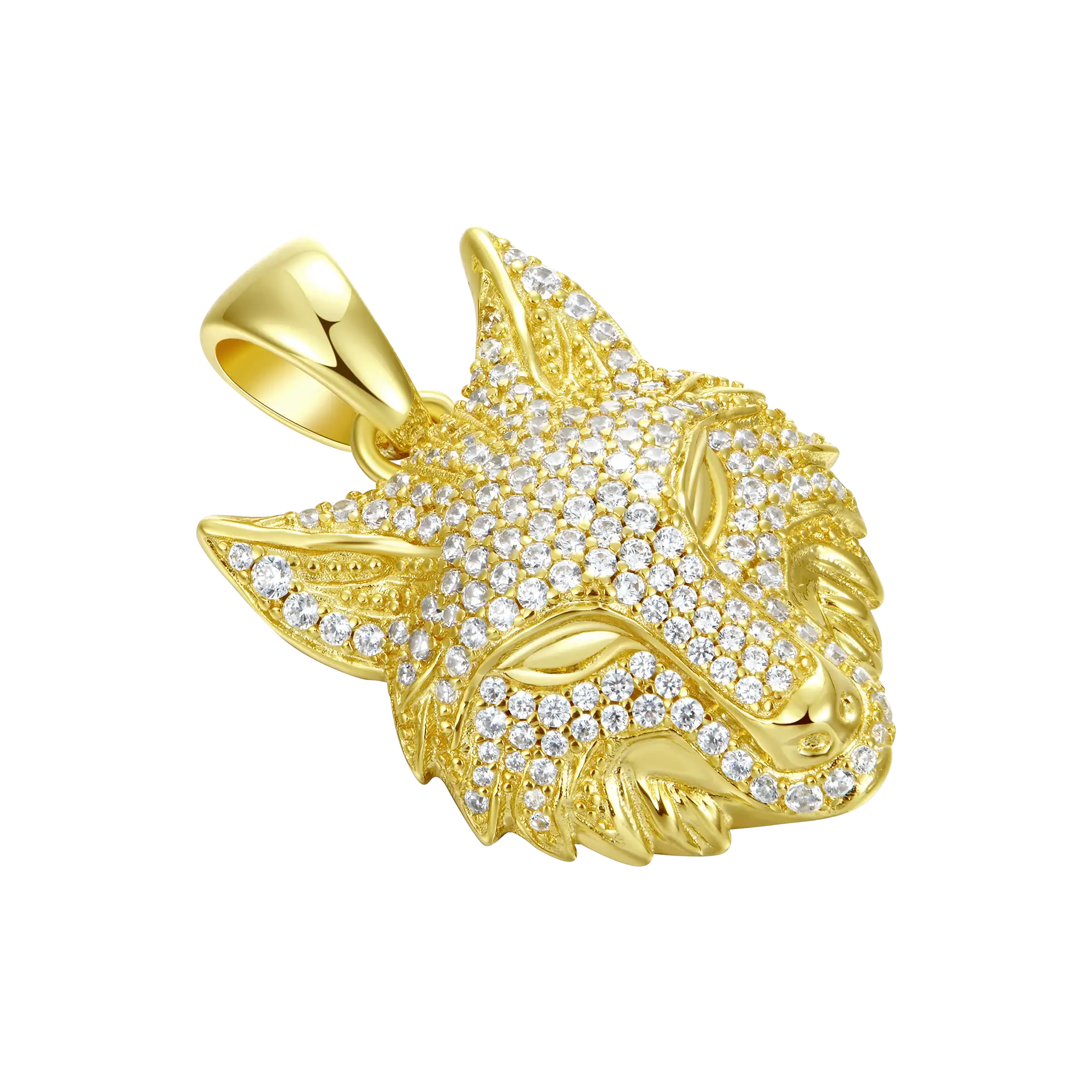 Fierce Wolf Pendant
