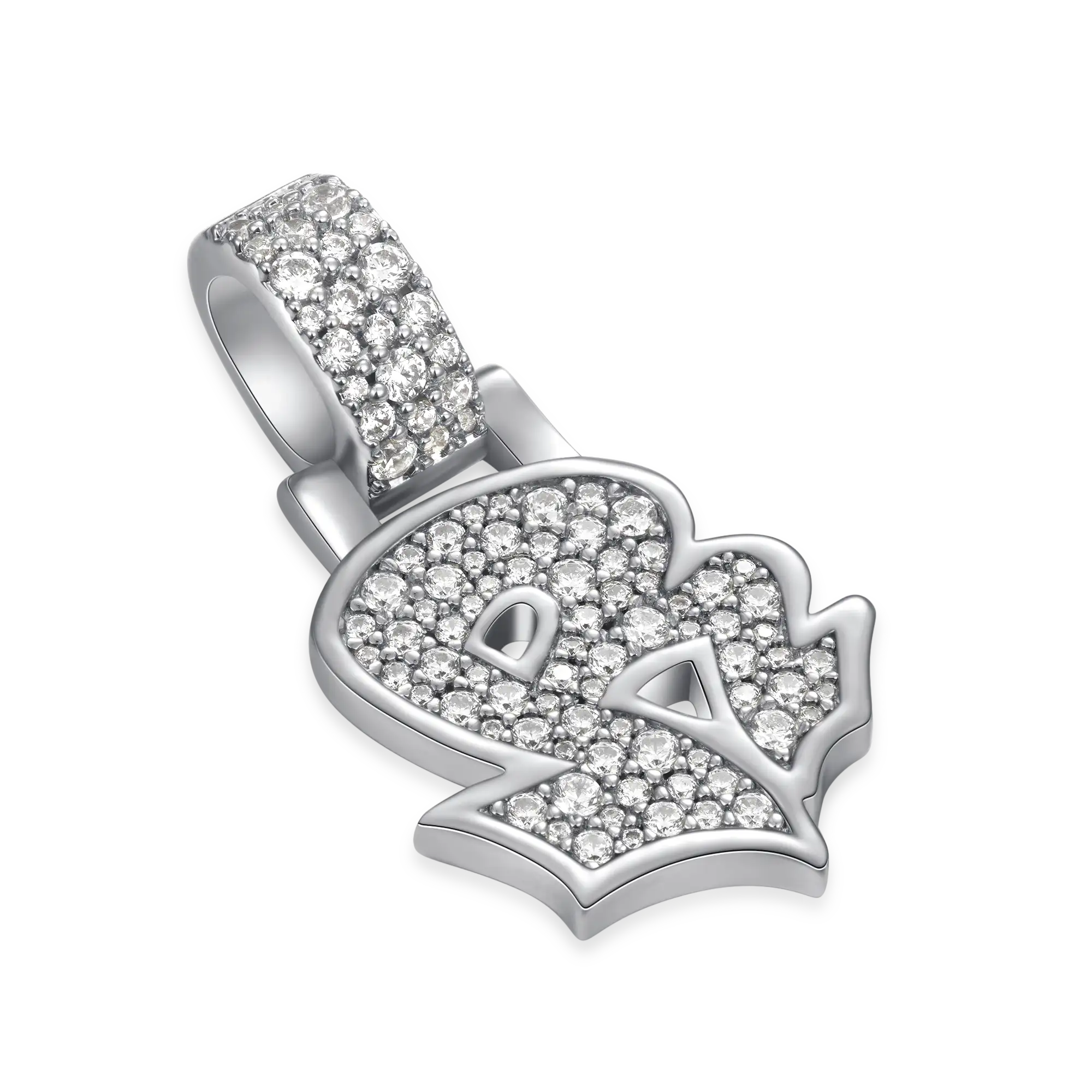 Custom Graffiti Font Letter Pendant - 20mm