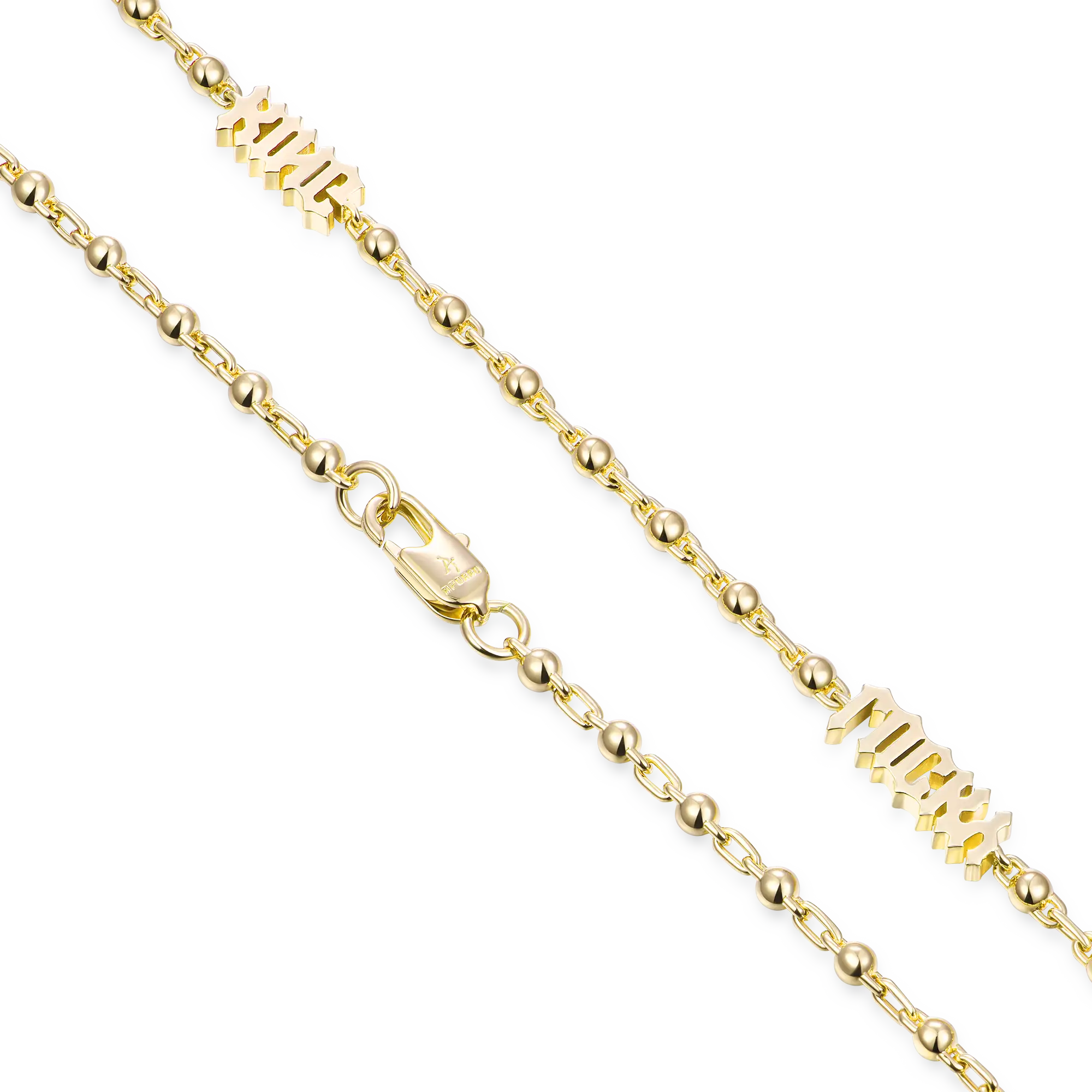 Custom Font/Name Round Ball Chain - 3mm