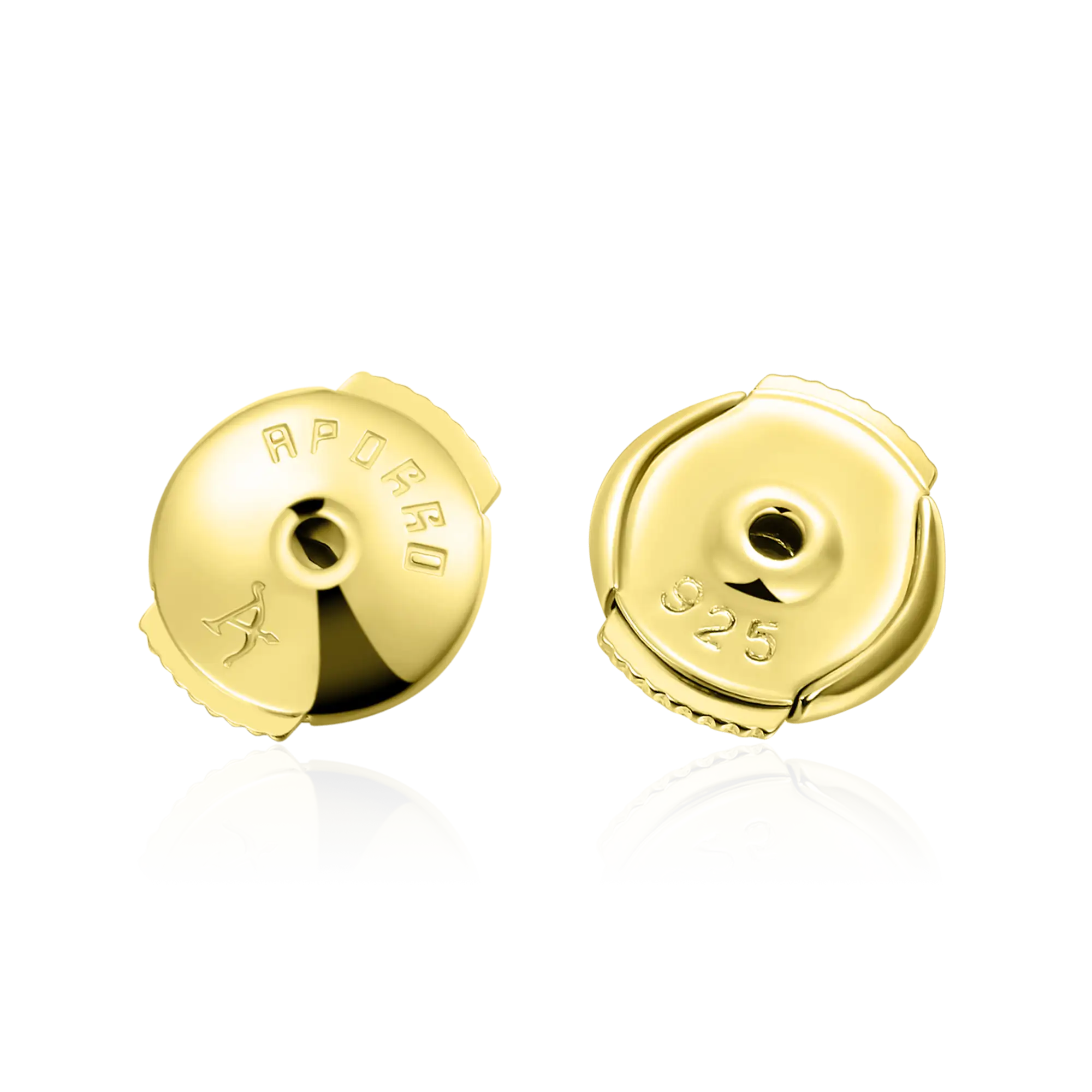 Pair - 925 Sterling Silver Earring Backings