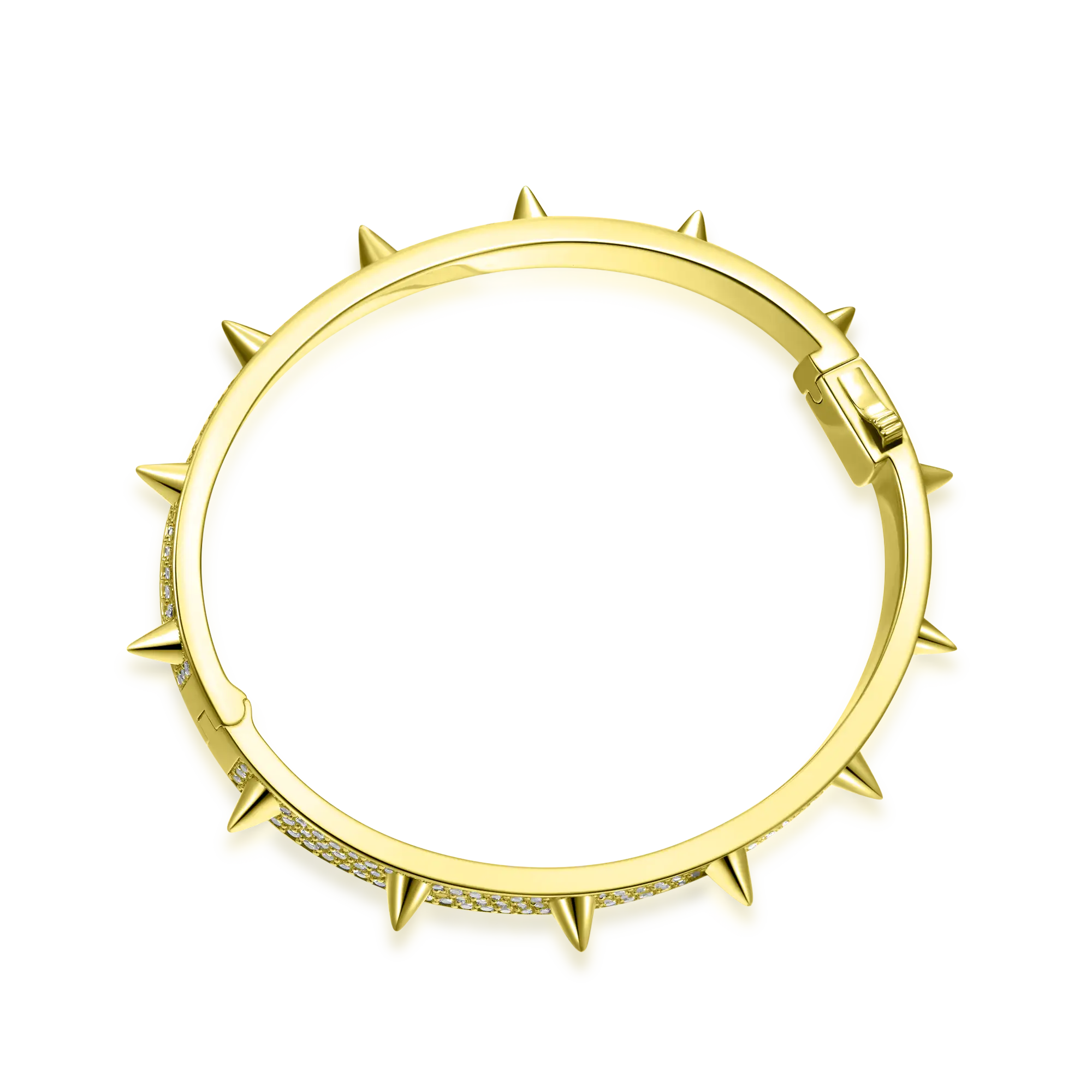 Spike Bangle Bracelet - 7mm