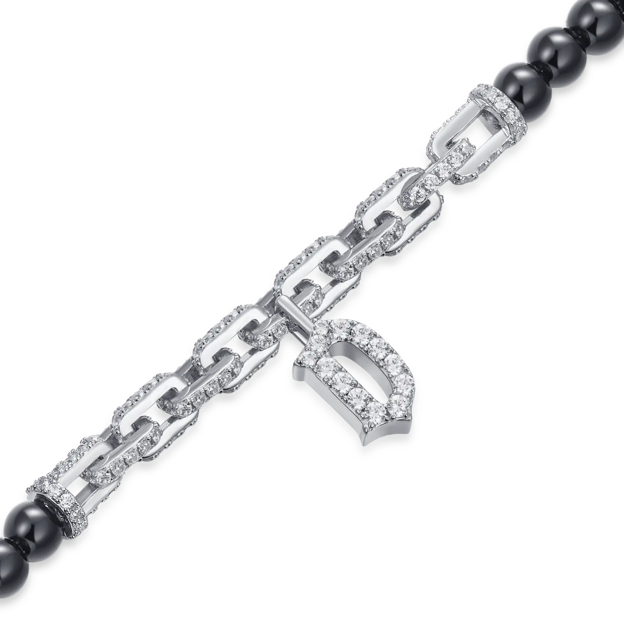 Custom Letter Pearl Bracelet - 5mm