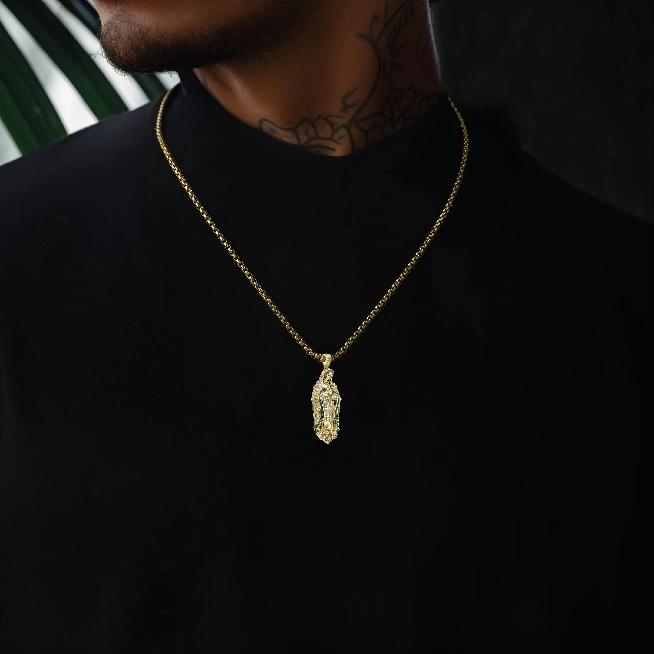Saint Mary Cross Pendant