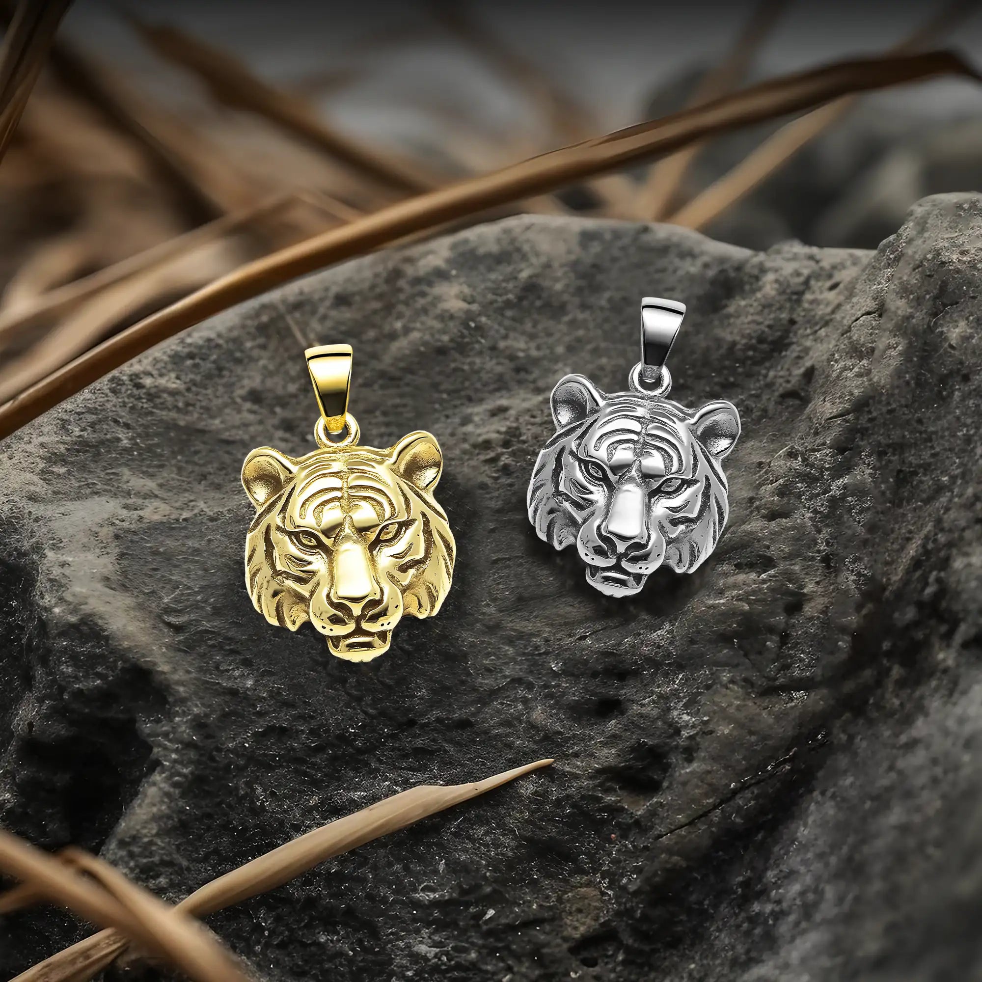 Regal Tiger Pendant - Style 3