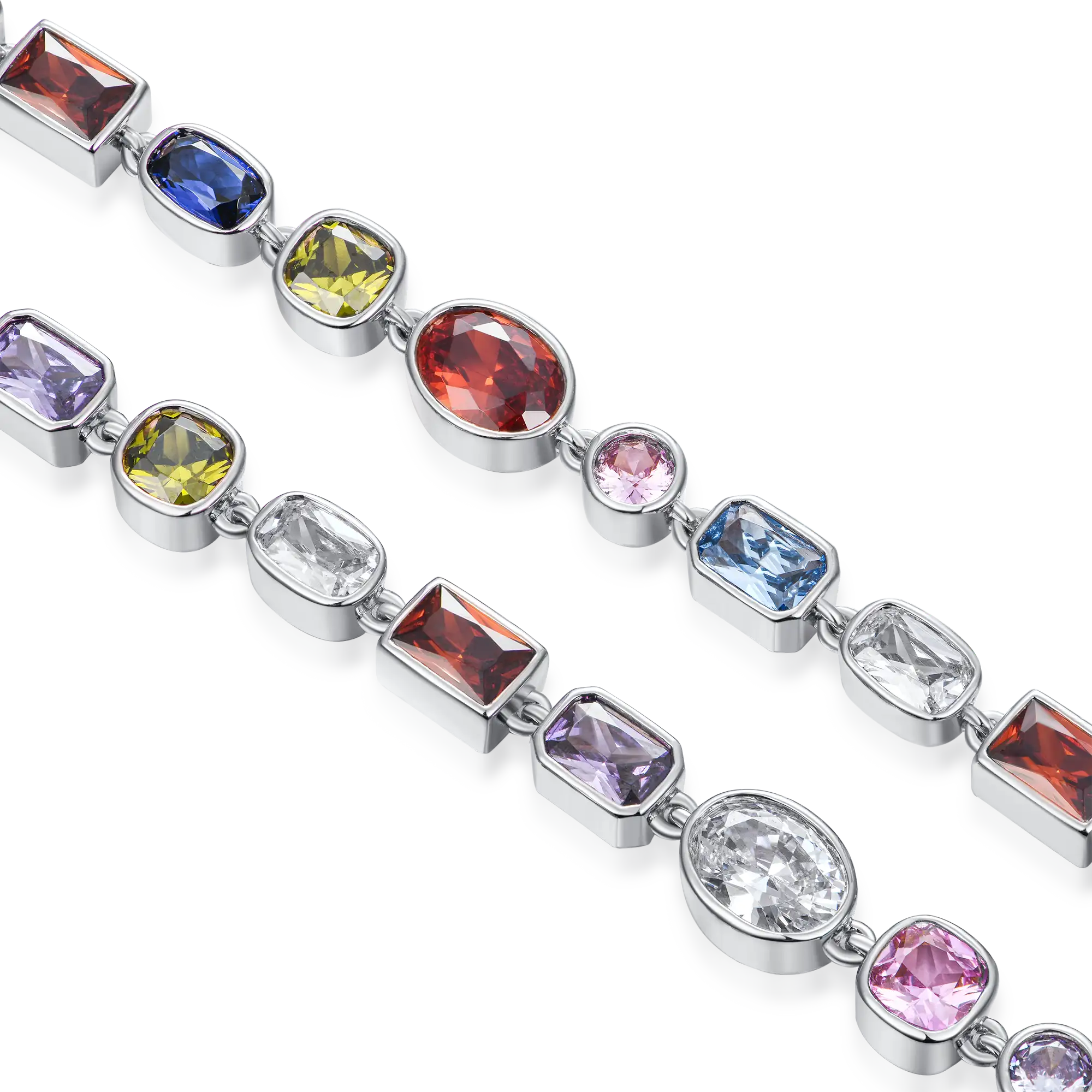 Infinity Gem Interlaced Necklace Chain - 6mm