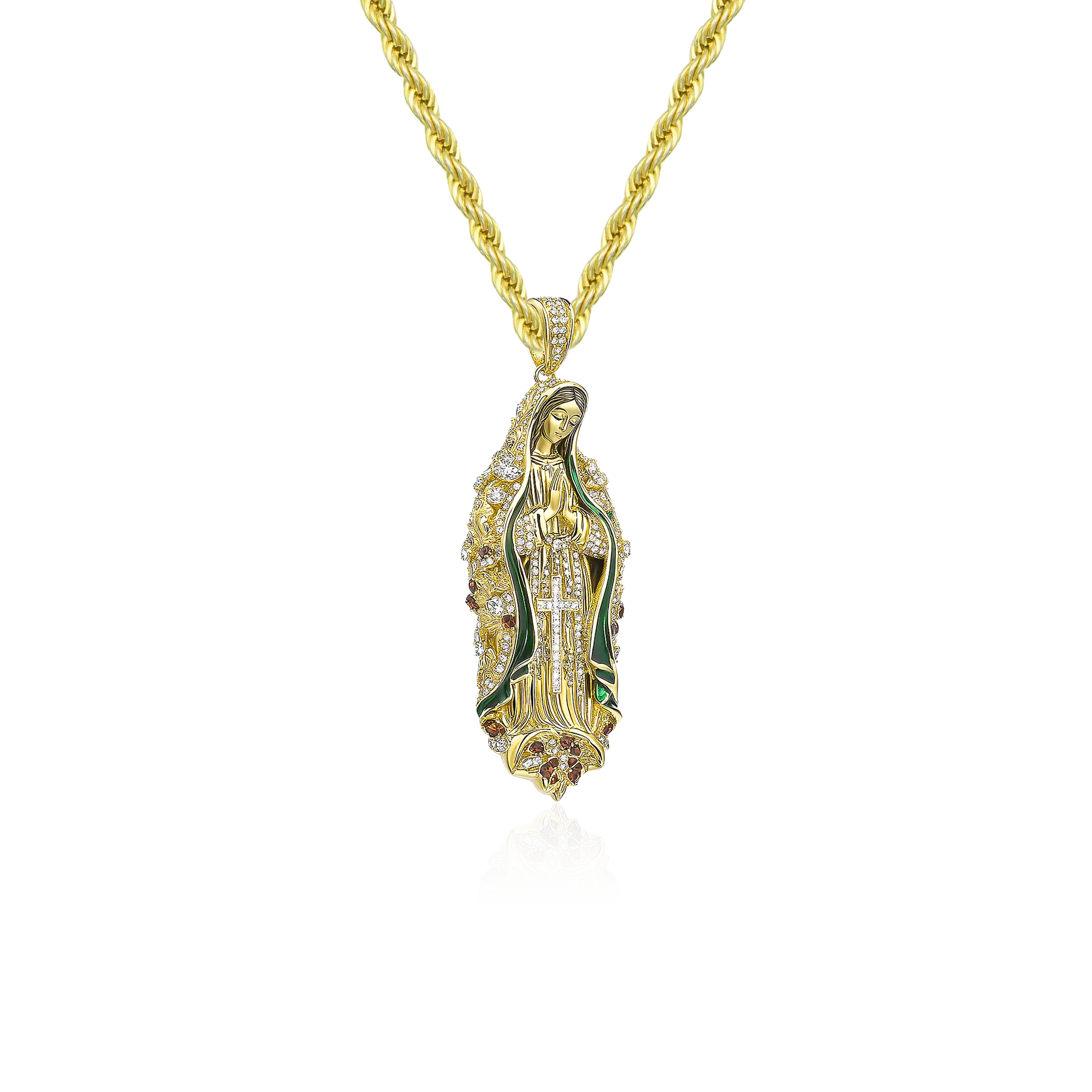 Saint Mary Cross Pendant