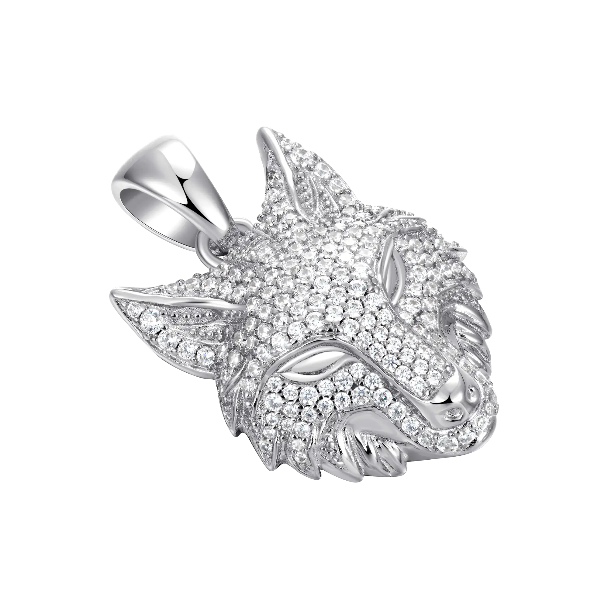 Fierce Wolf Pendant