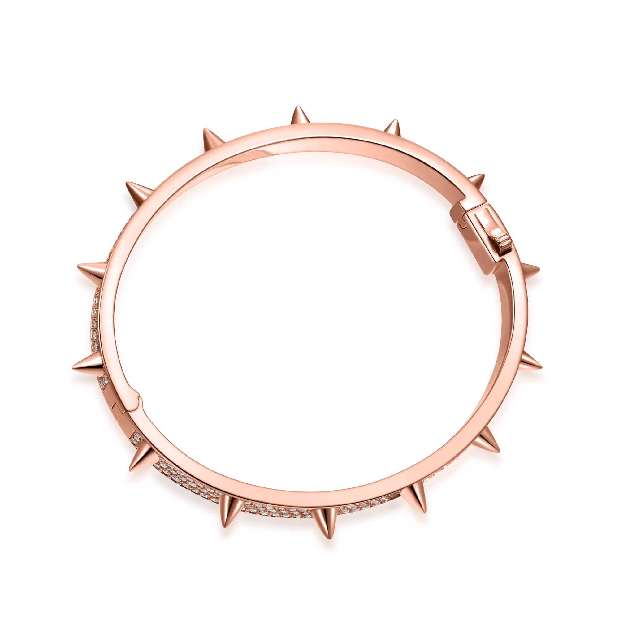 Spike Bangle Bracelet - 7mm