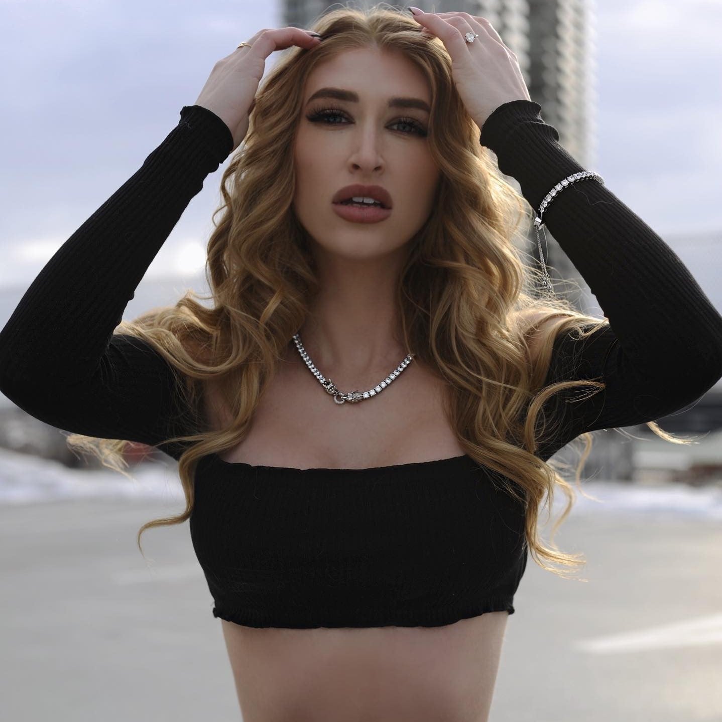 WONG Adjustable Double Dragon Tennis Chain - 5mm