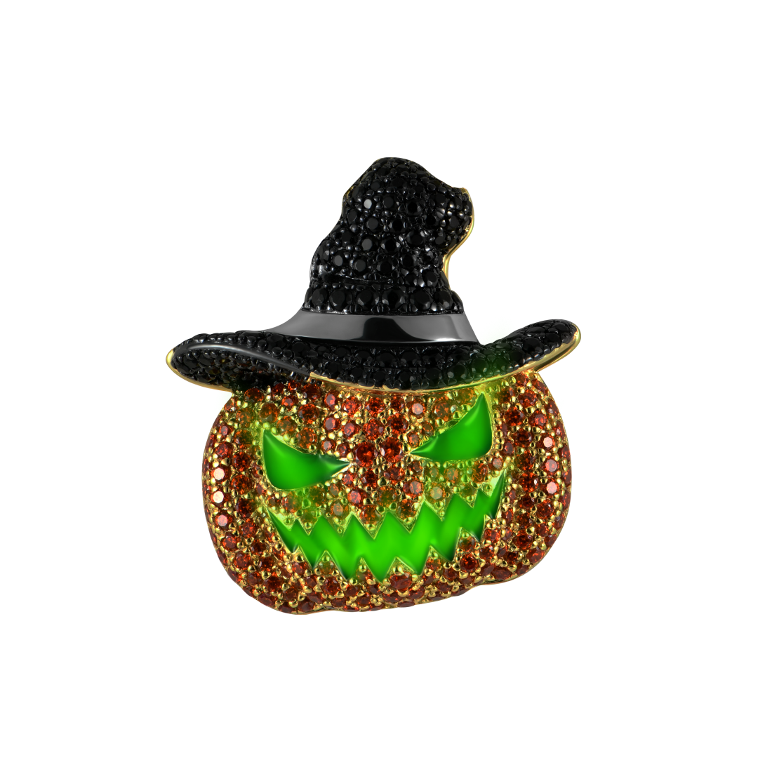 Jack O'Lantern Glowing Pendant