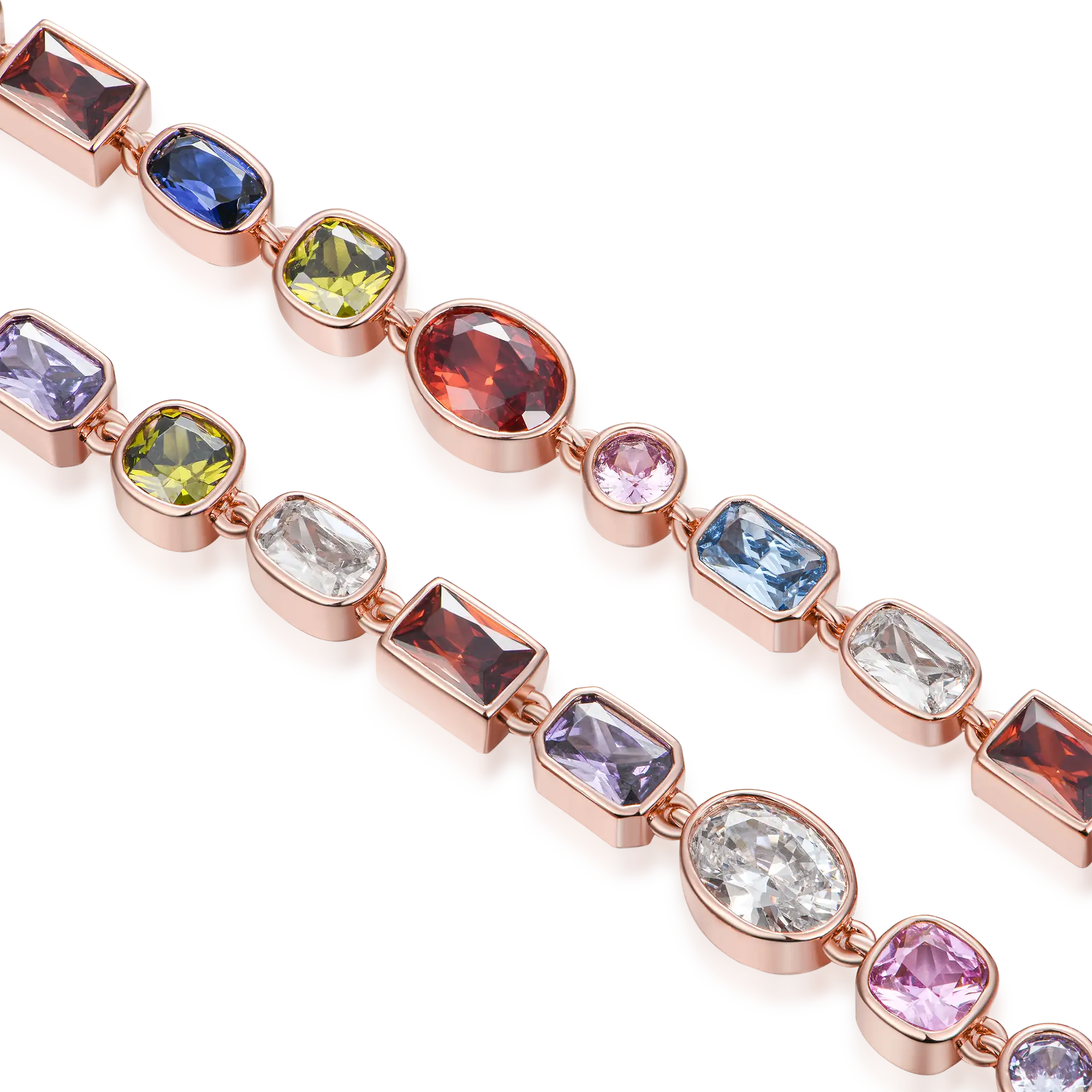 Infinity Gem Interlaced Necklace Chain - 6mm