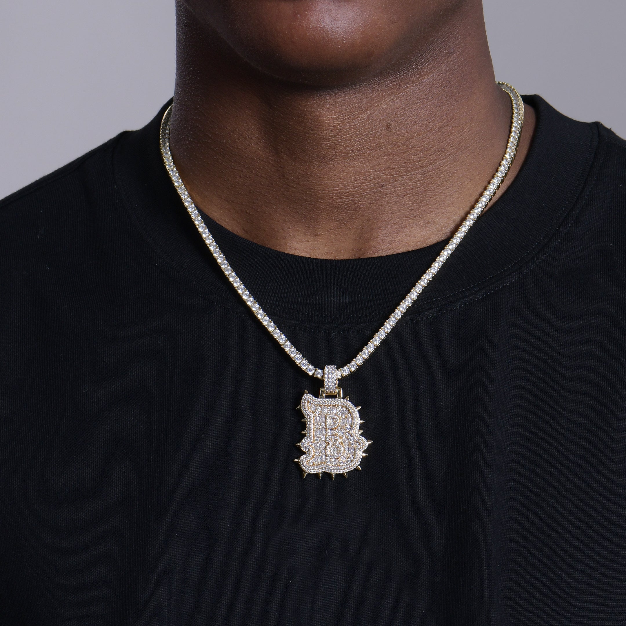 Custom Willow Nail Font Pendant