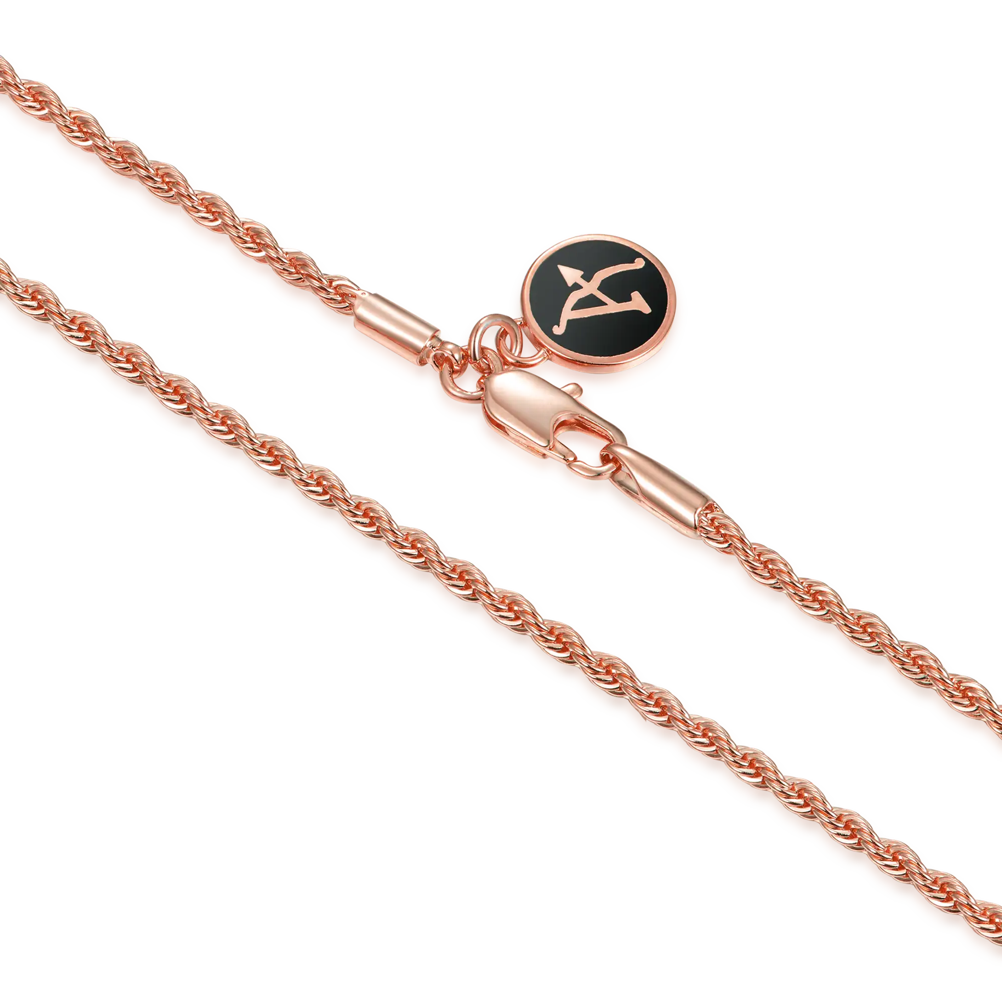 Rope Chain in Rose Gold - 4.5mm