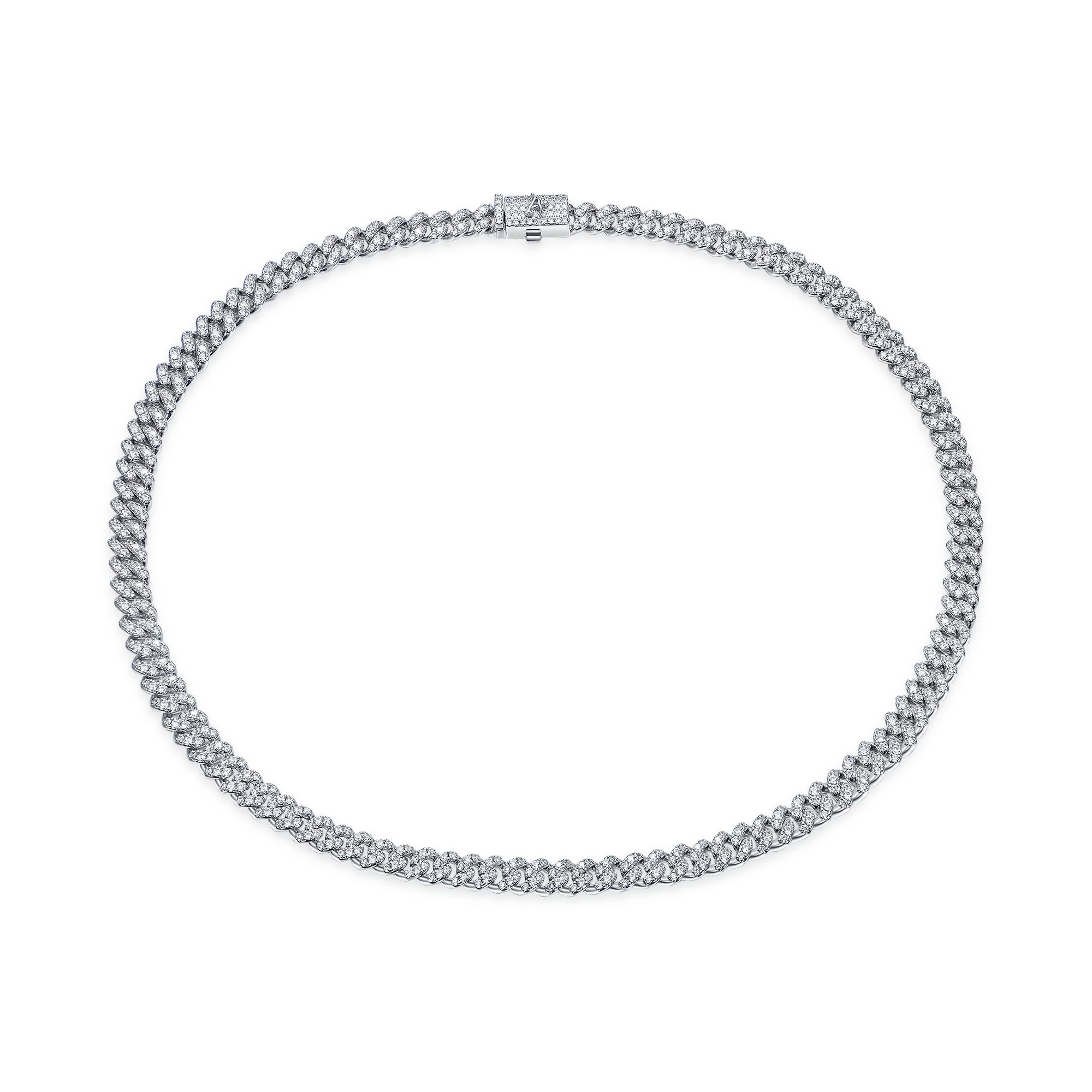 Micro Round Cut Cuban Link Chain - 6mm