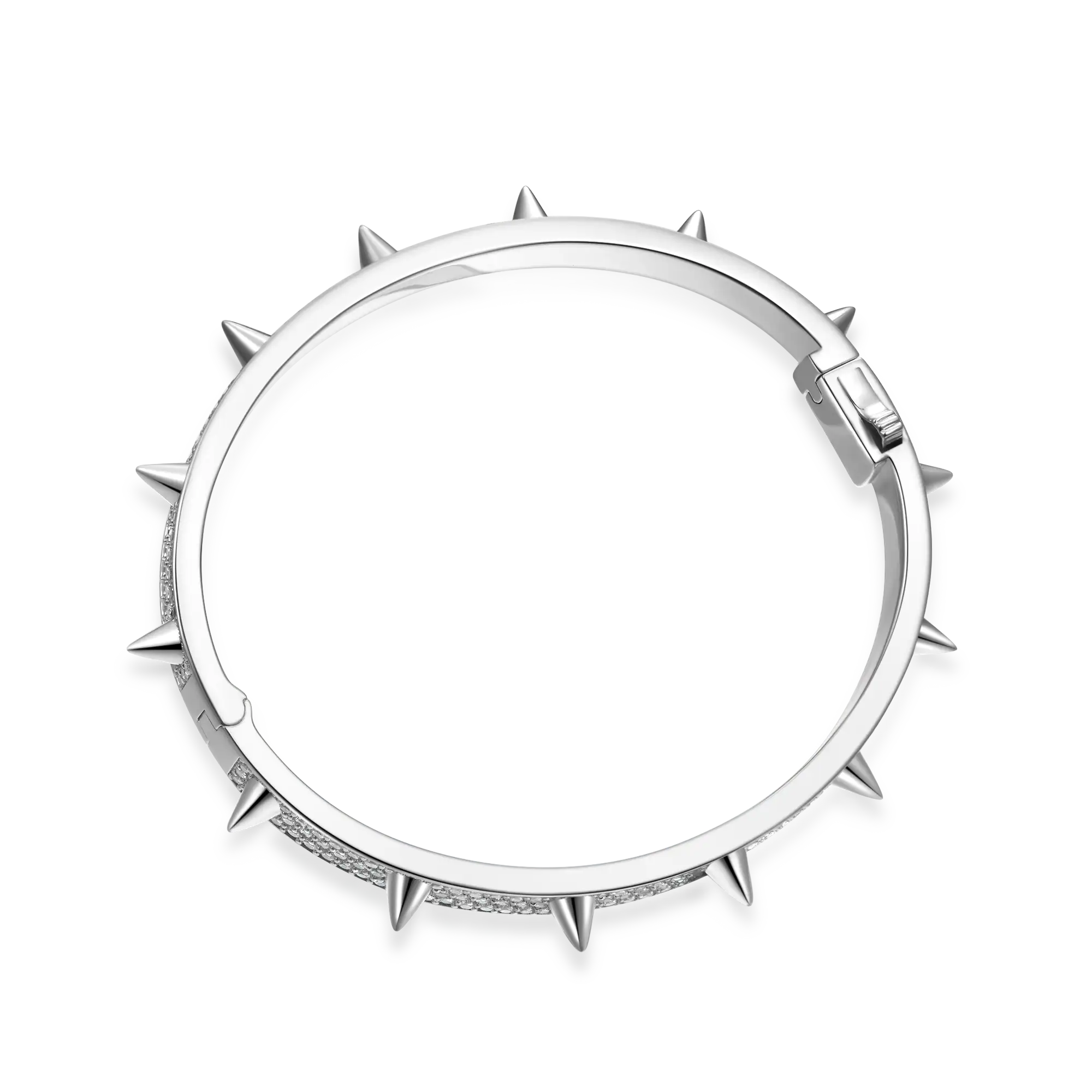 Spike Bangle Bracelet - 7mm