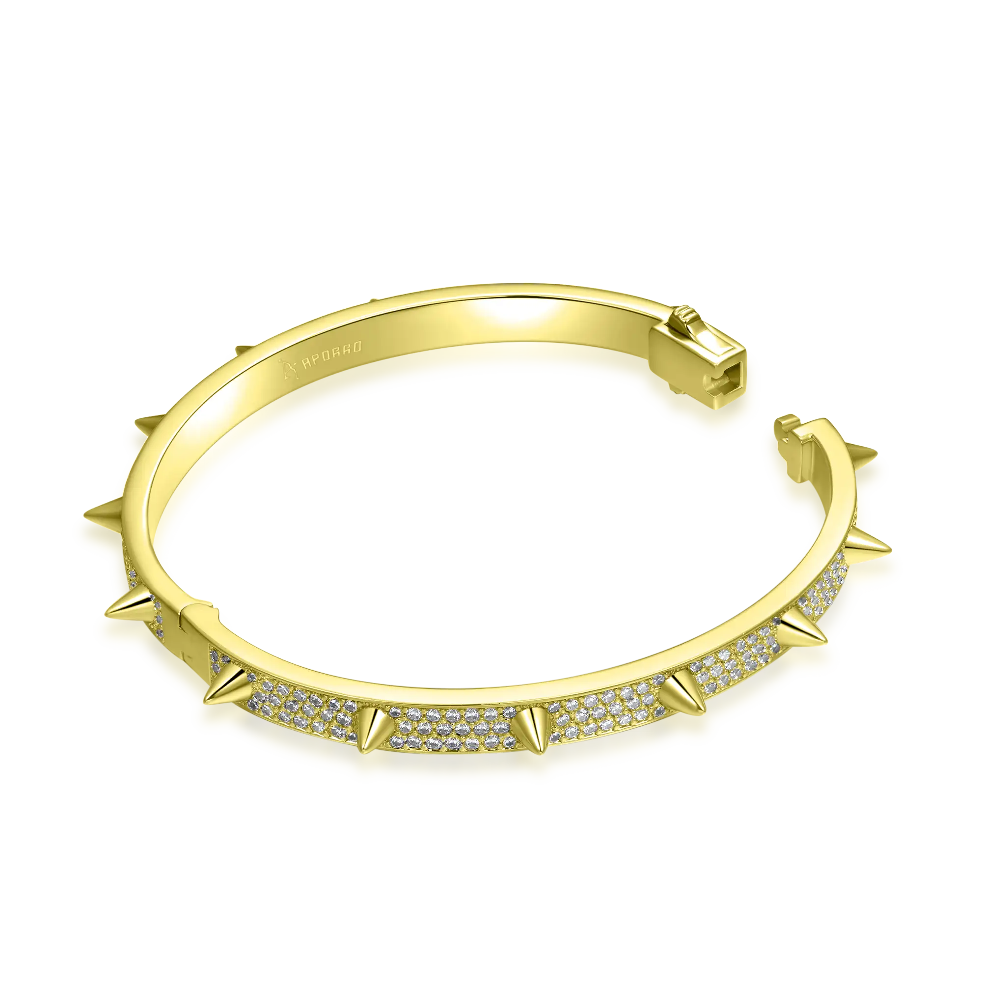 Spike Bangle Bracelet - 7mm