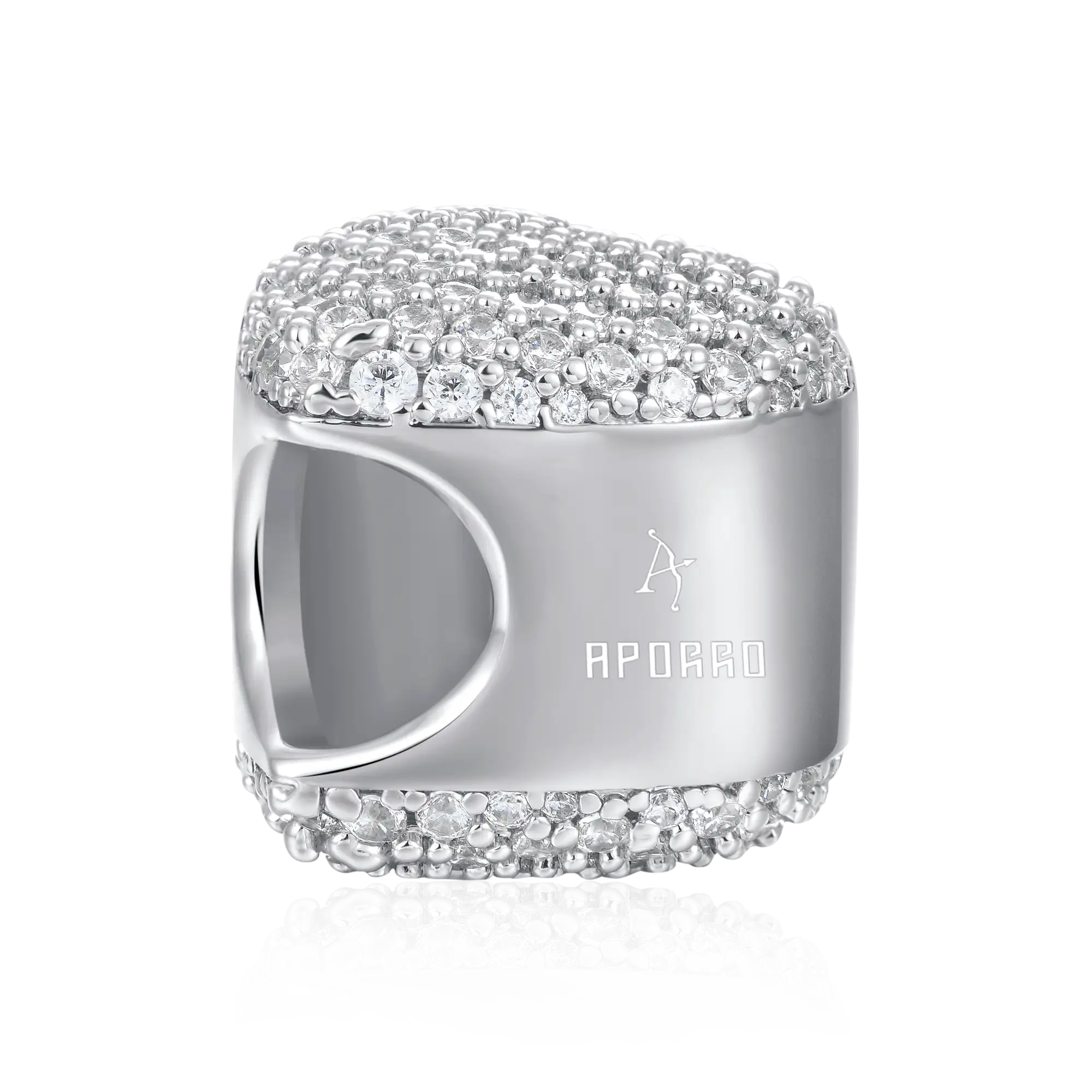 Iced Heart & Pentagram Hair Beads