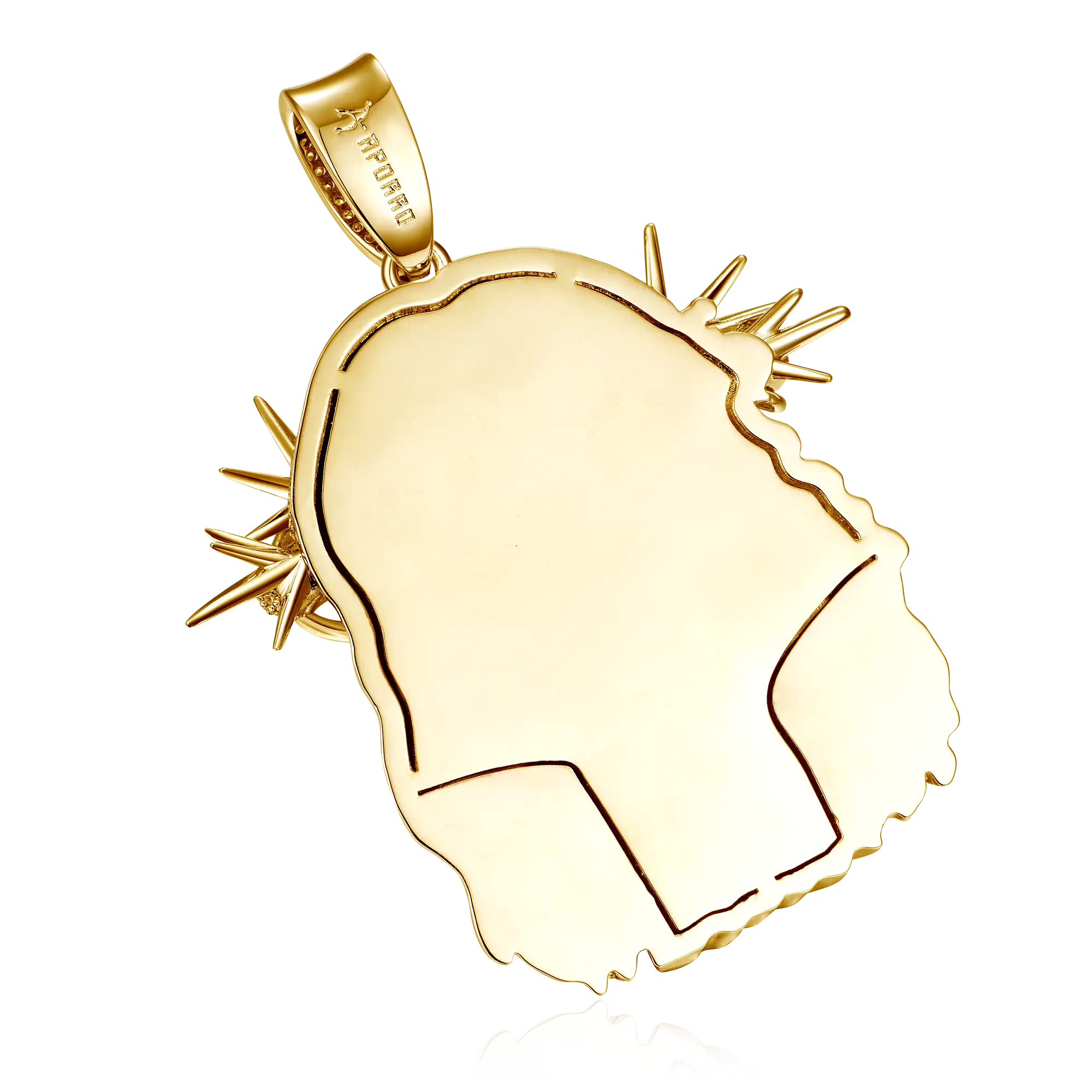 Jesus Piece Fully Iced Pendant - Large