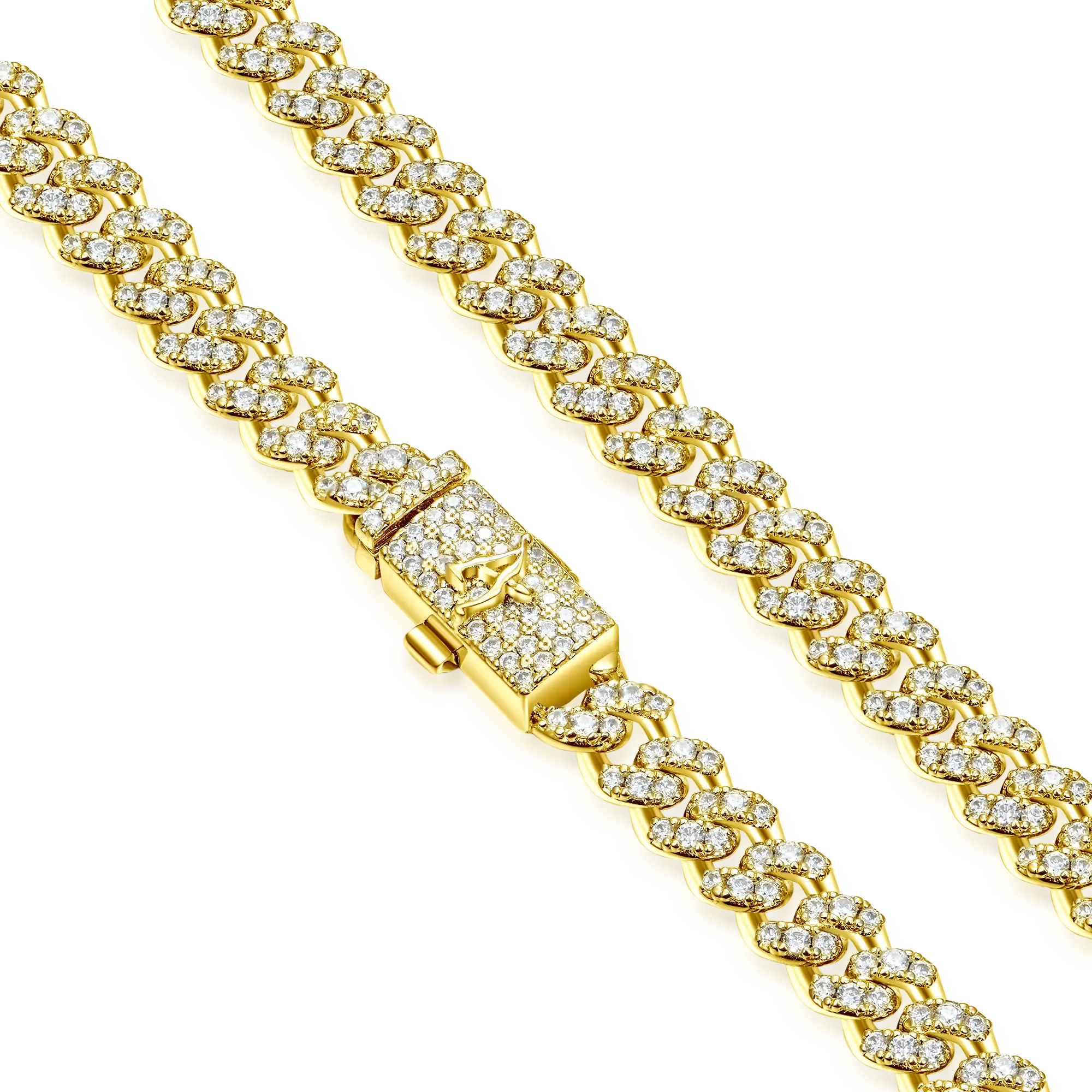 Micro Round Cut Cuban Link Chain - 6mm