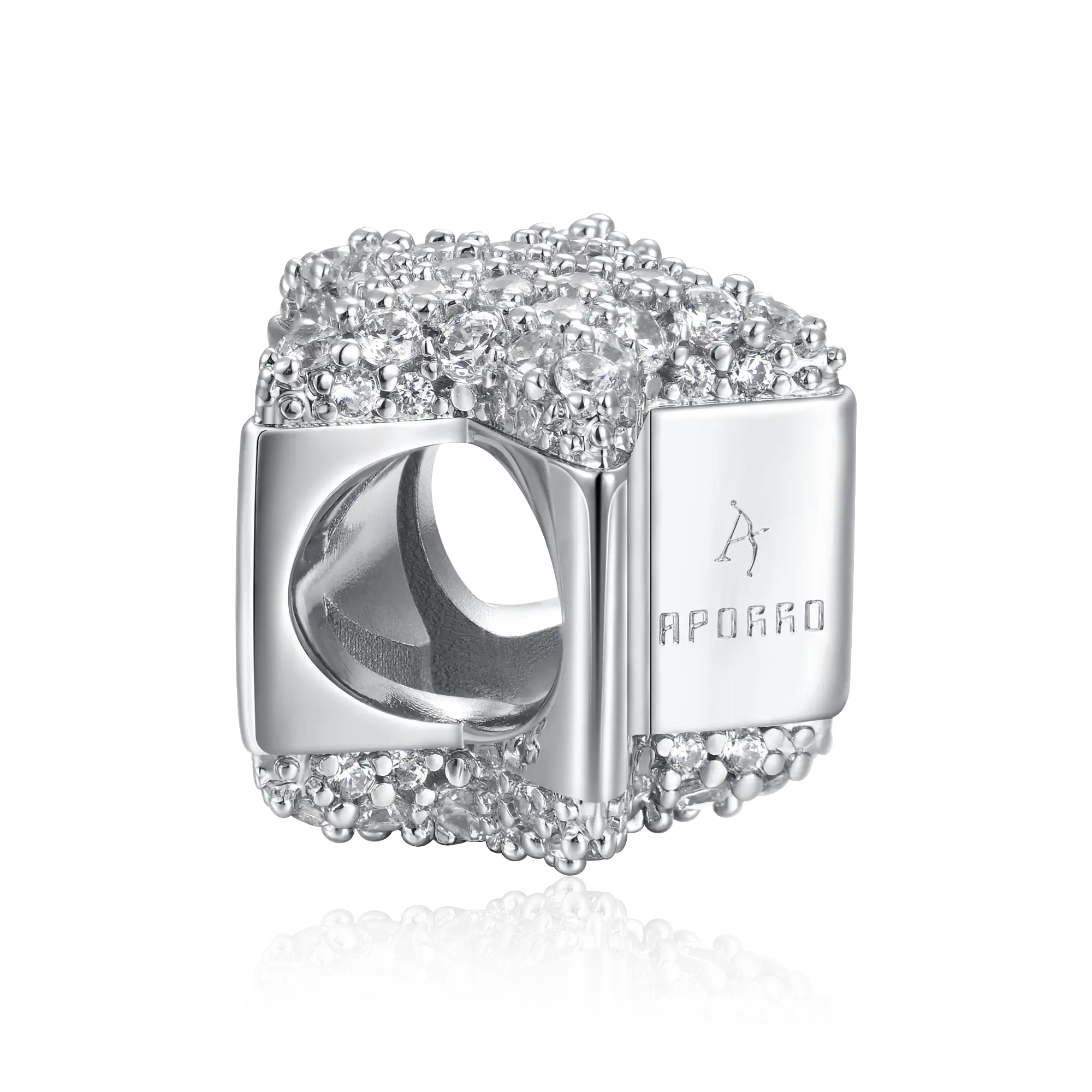 Iced Heart & Pentagram Hair Beads