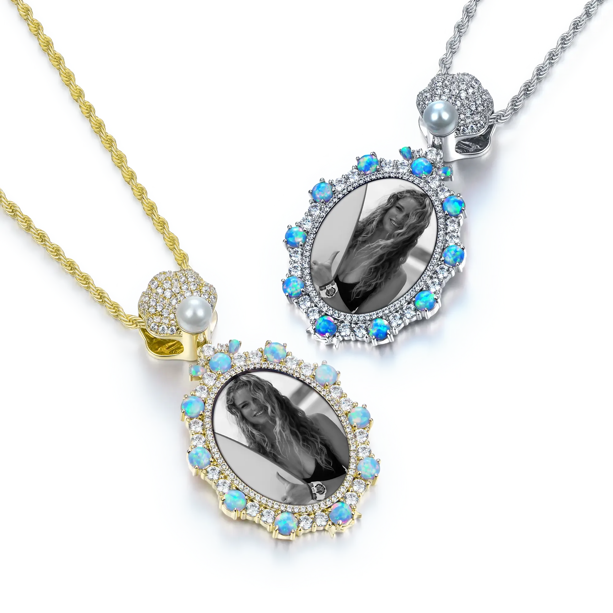 Custom Marine Photo Pendant