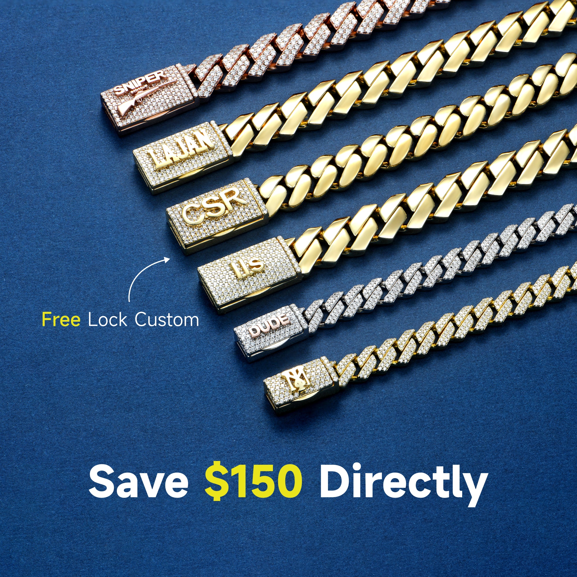 Solid Miami Cuban Chain - 12mm