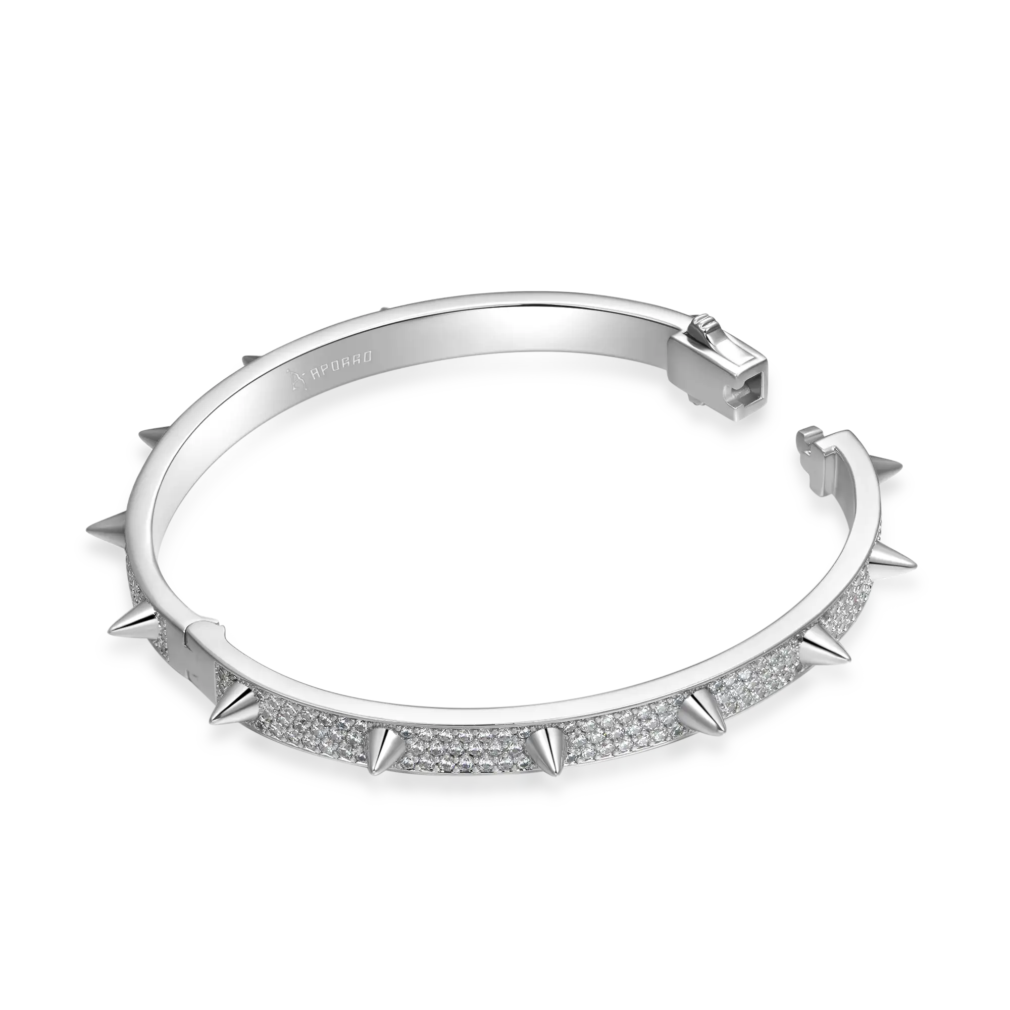Spike Bangle Bracelet - 7mm