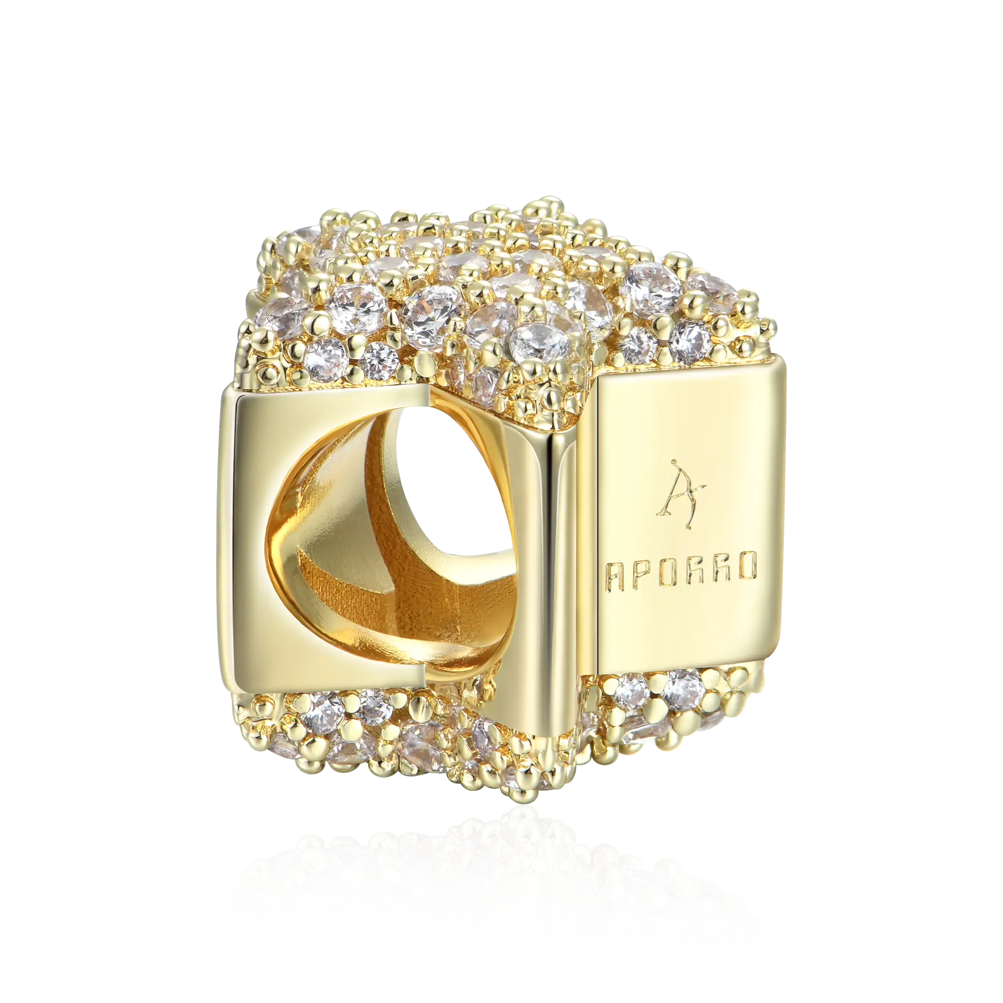 Iced Heart & Pentagram Hair Beads