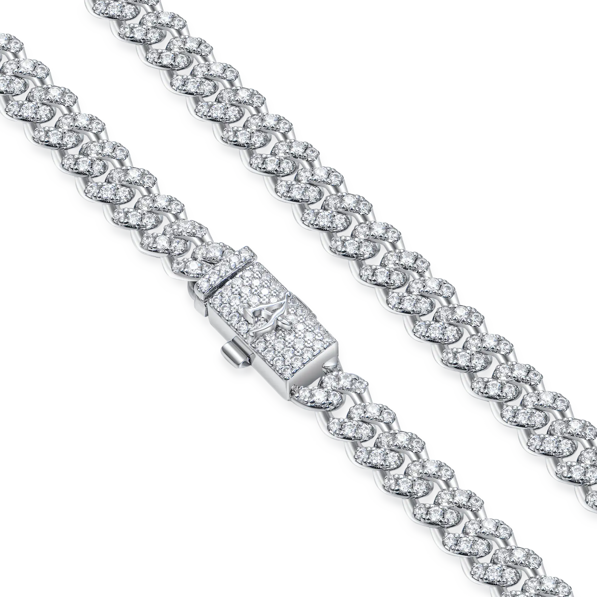 Micro Round Cut Cuban Link Chain - 6mm