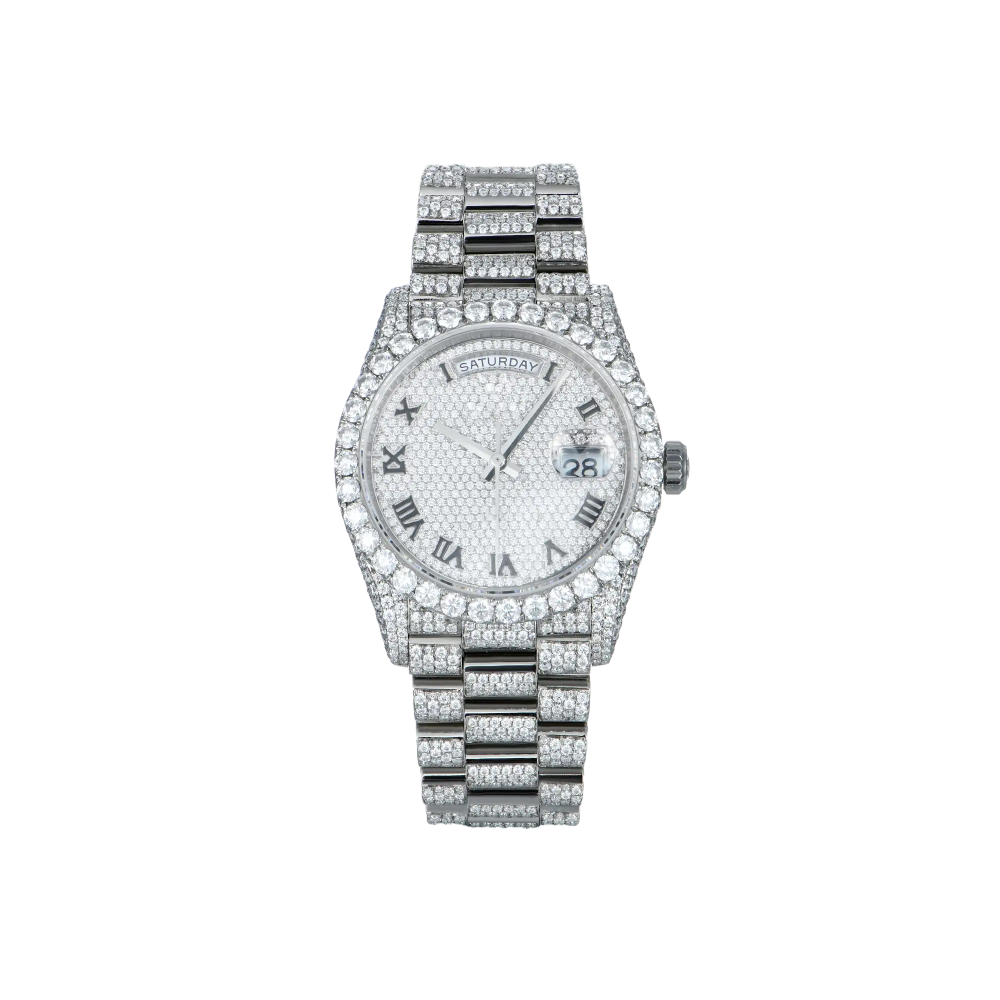 APORRO Premium Iced Custom Diamond Watch