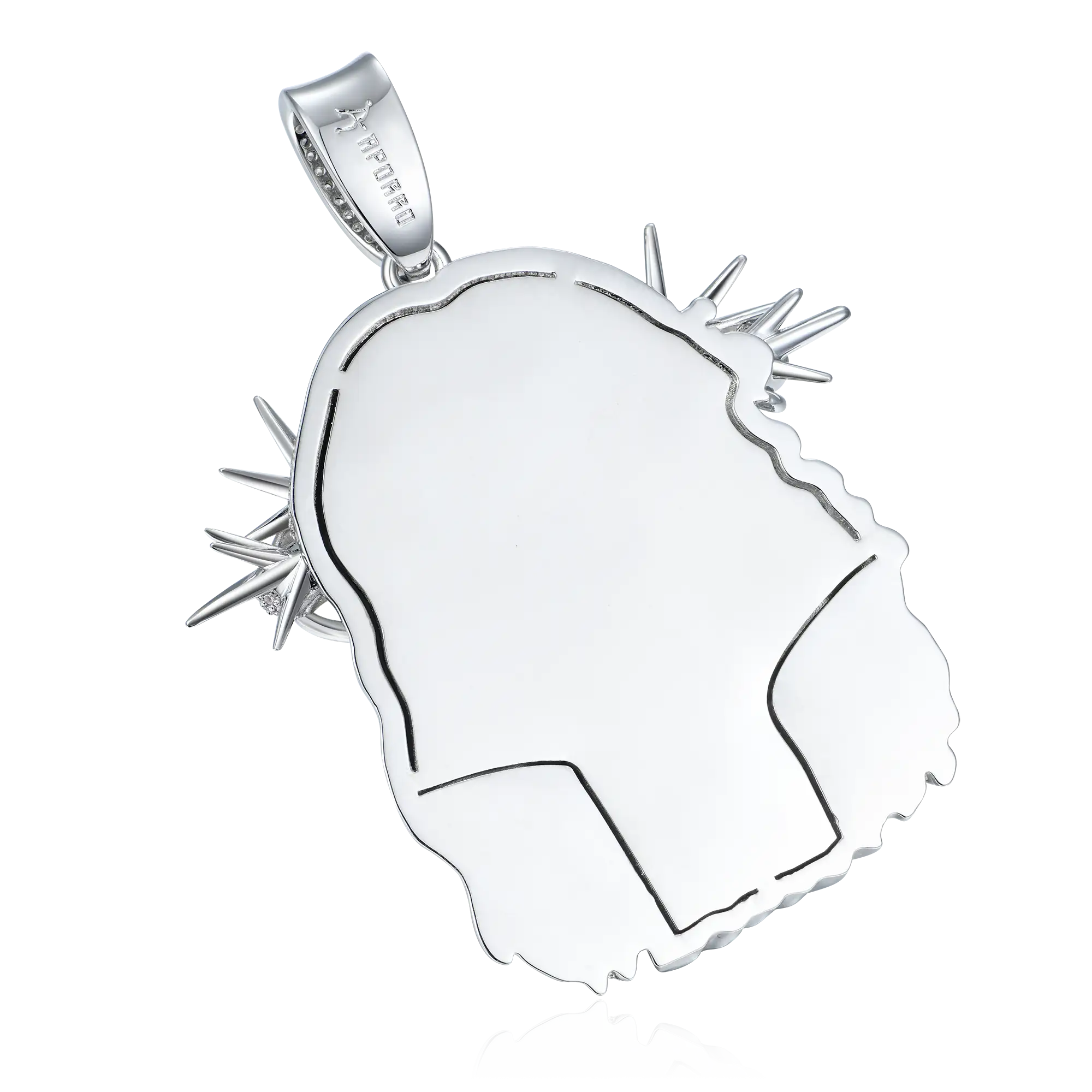 Jesus Piece Fully Iced Pendant - Large