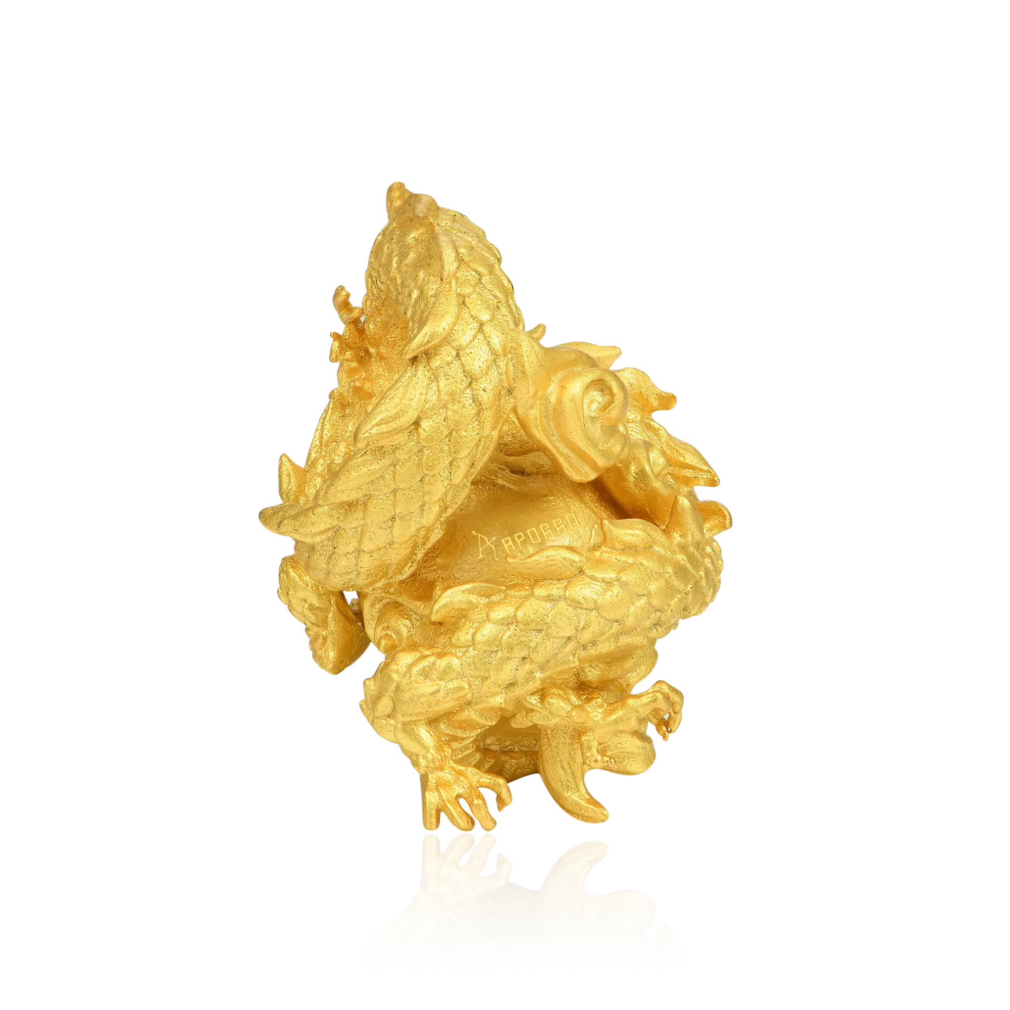 WONG Coiled Dragon Pearl Pendant