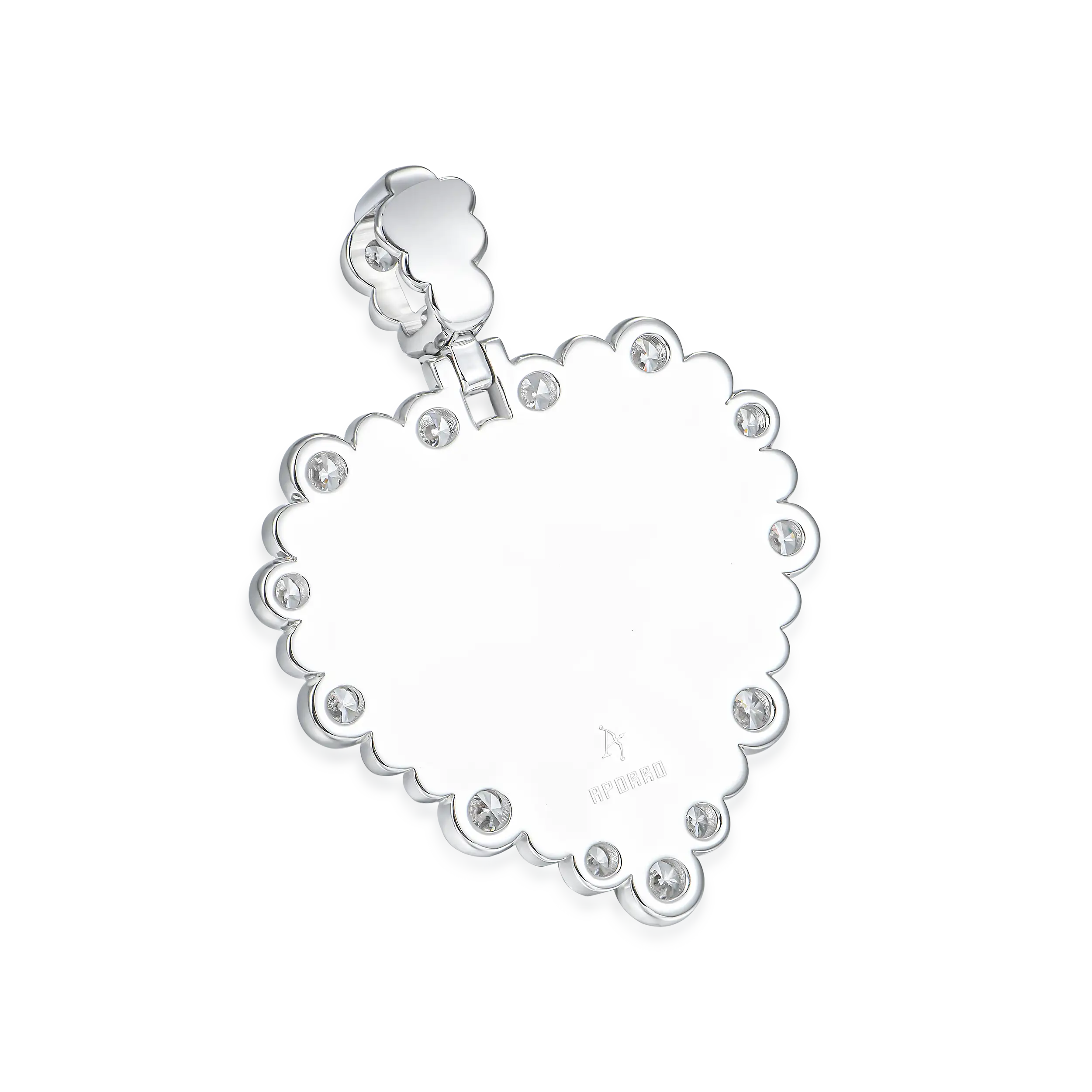 Women's Love Heart Metal Pendant